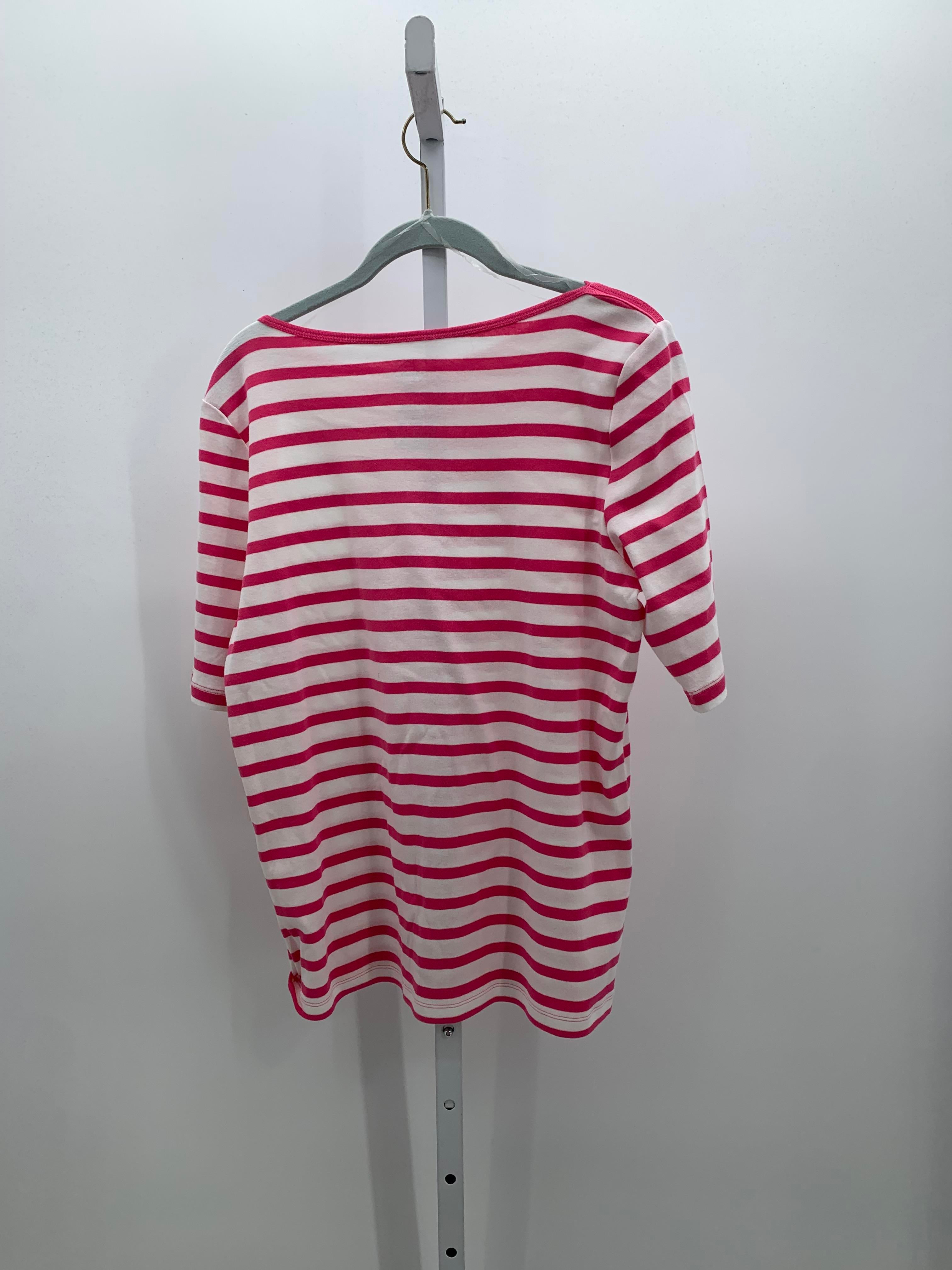 St. Johns Bay Size Large Petite Petite Short Sleeve Shirt