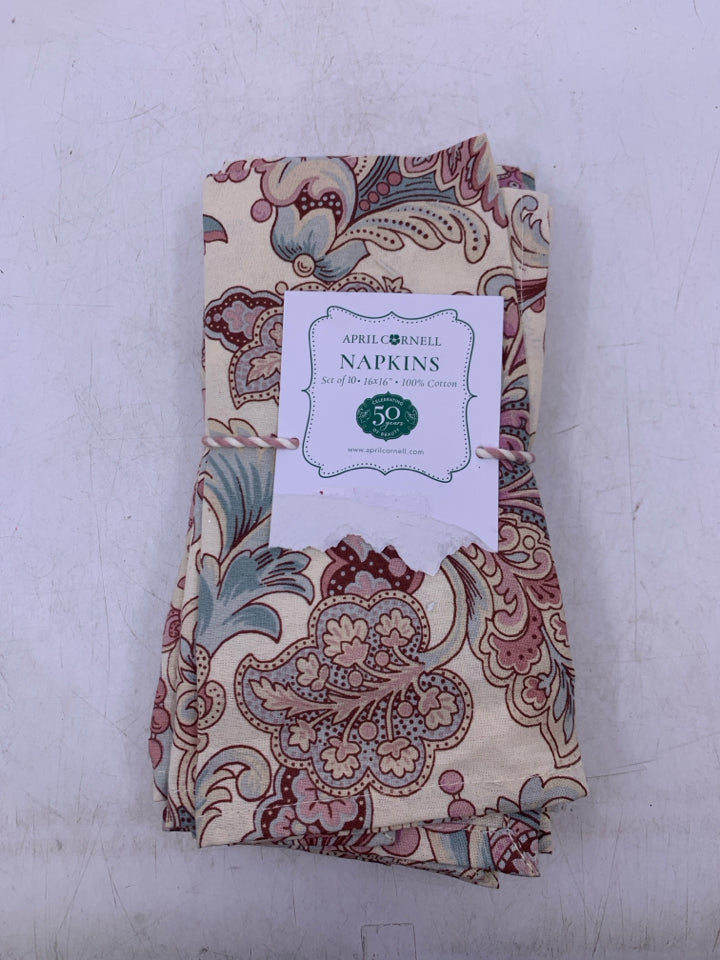 NIP CREAM W/ PINK PAISLEY.