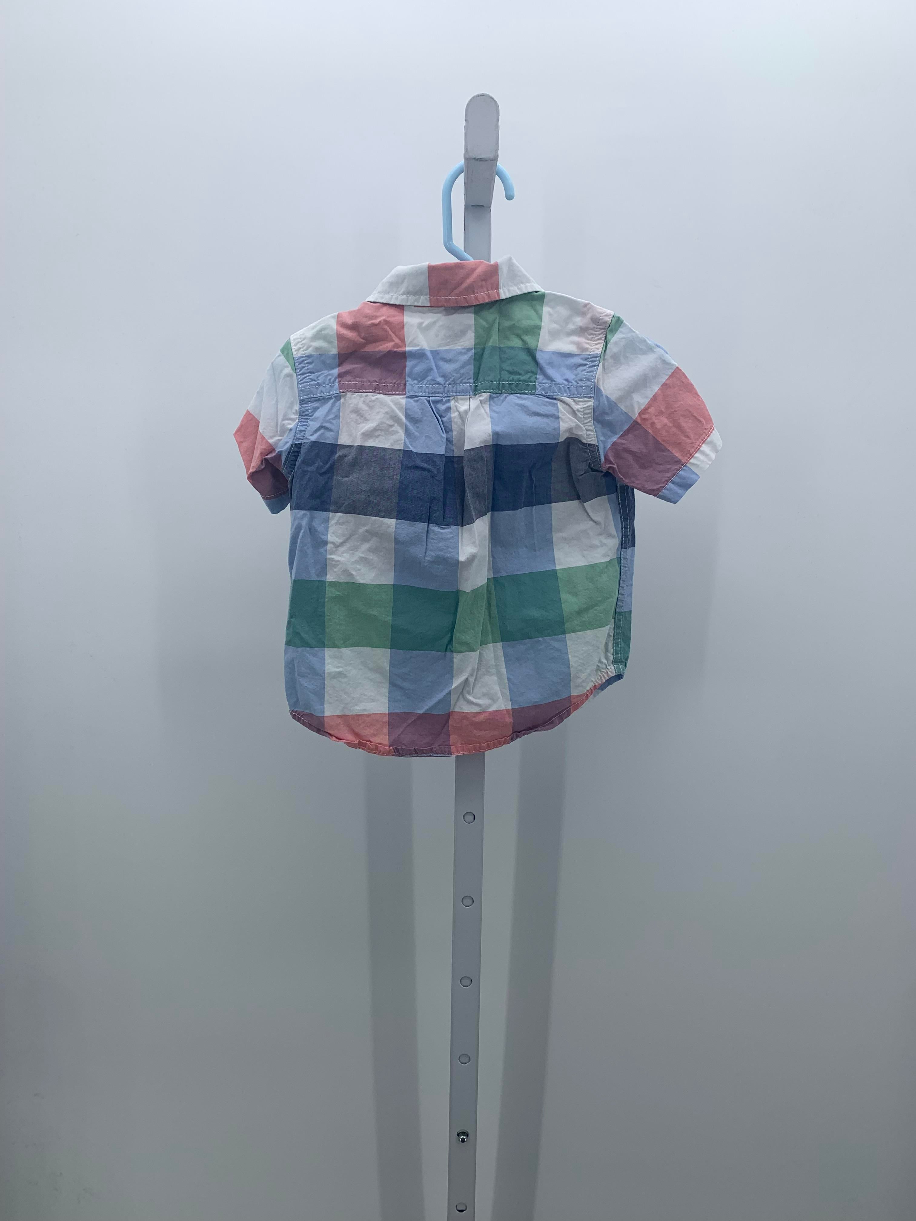 PLAID BTN DOWN