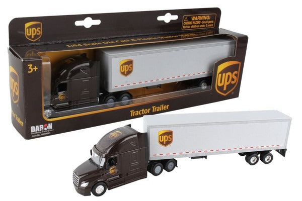 New - UPS Tractor Trailer Truck 1/64