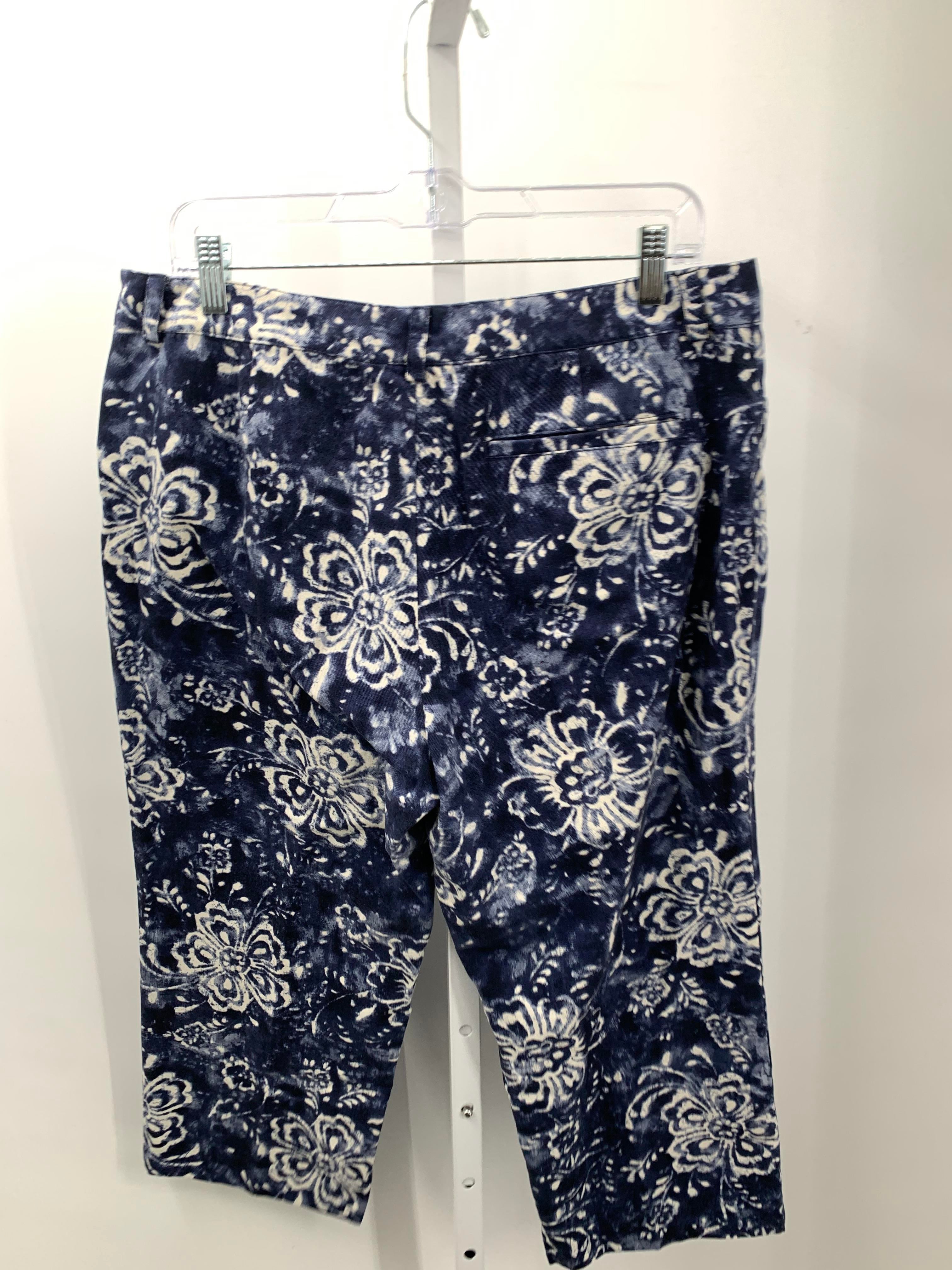 Chaps Size 12 Misses Capri Pants