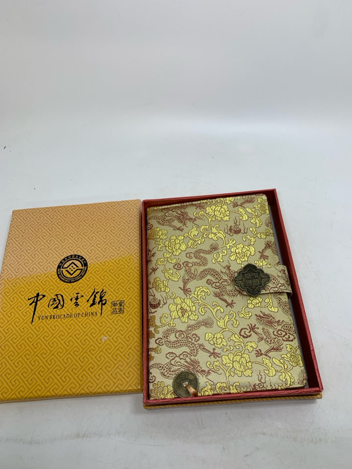 ASIAN STYLE THEMED JOURNAL IN BOX.