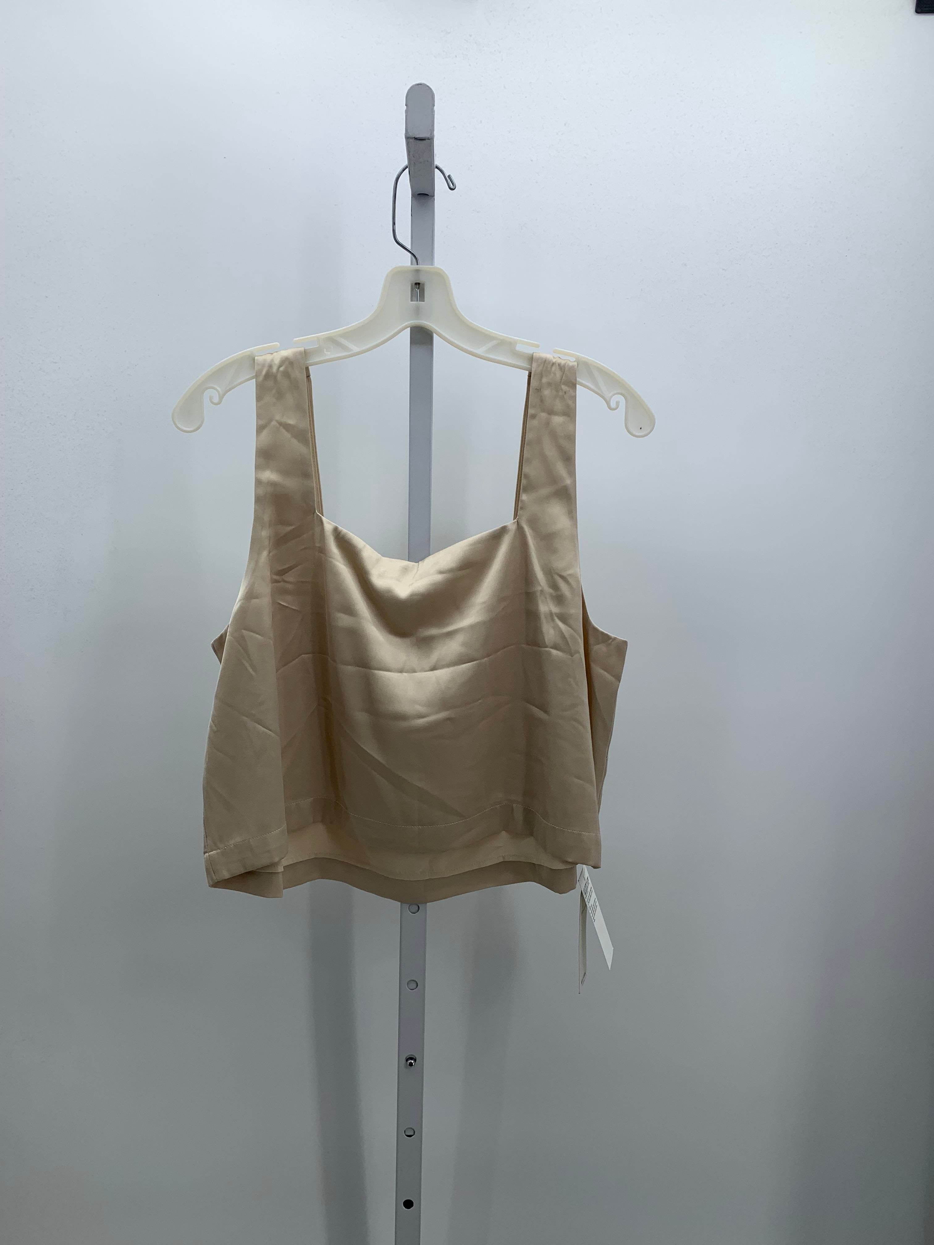 Abercrombie Size Large Juniors Sleeveless Shirt