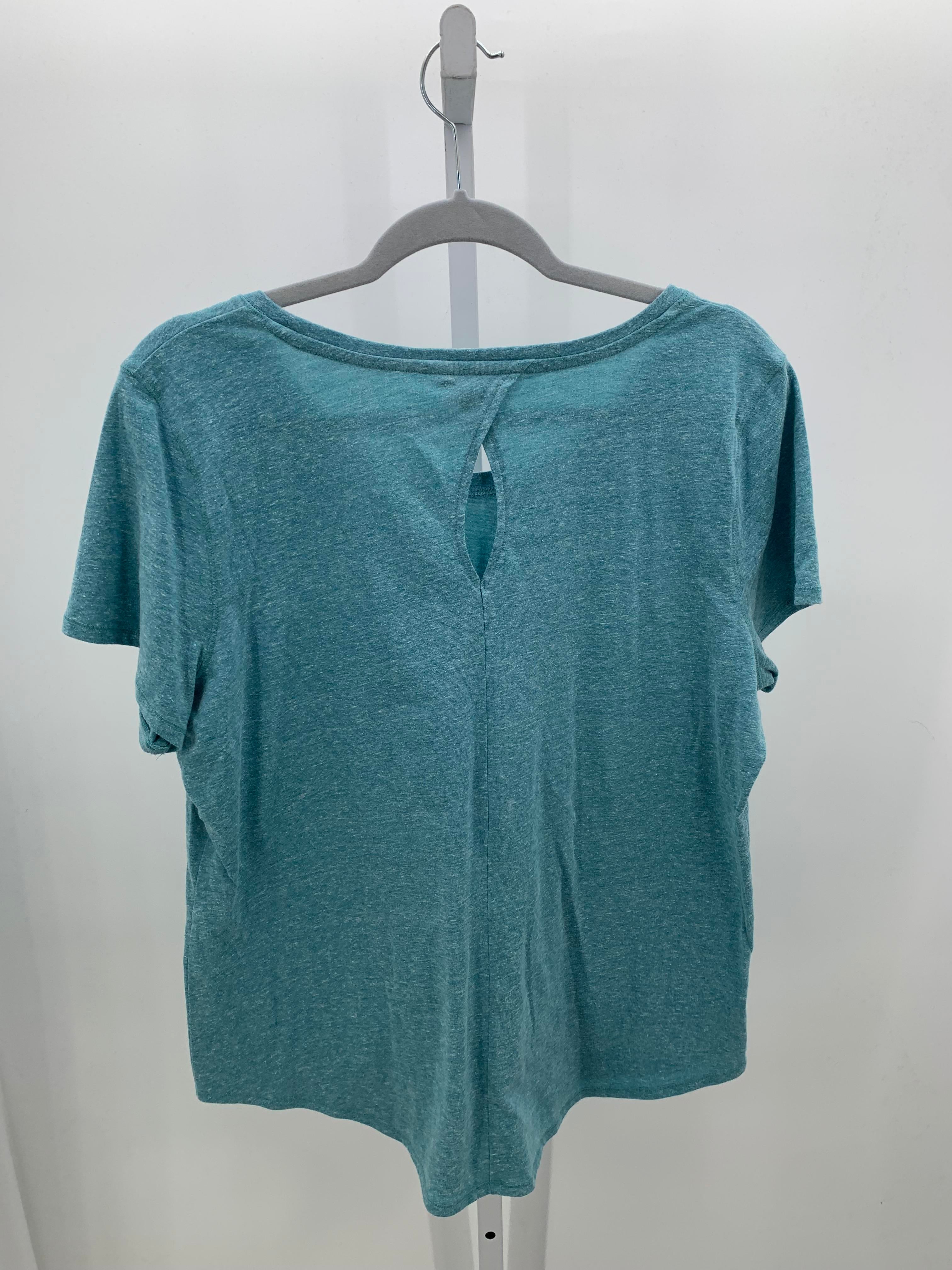 St. Johns Bay Size Extra Large Misses Short Sleeve Shirt