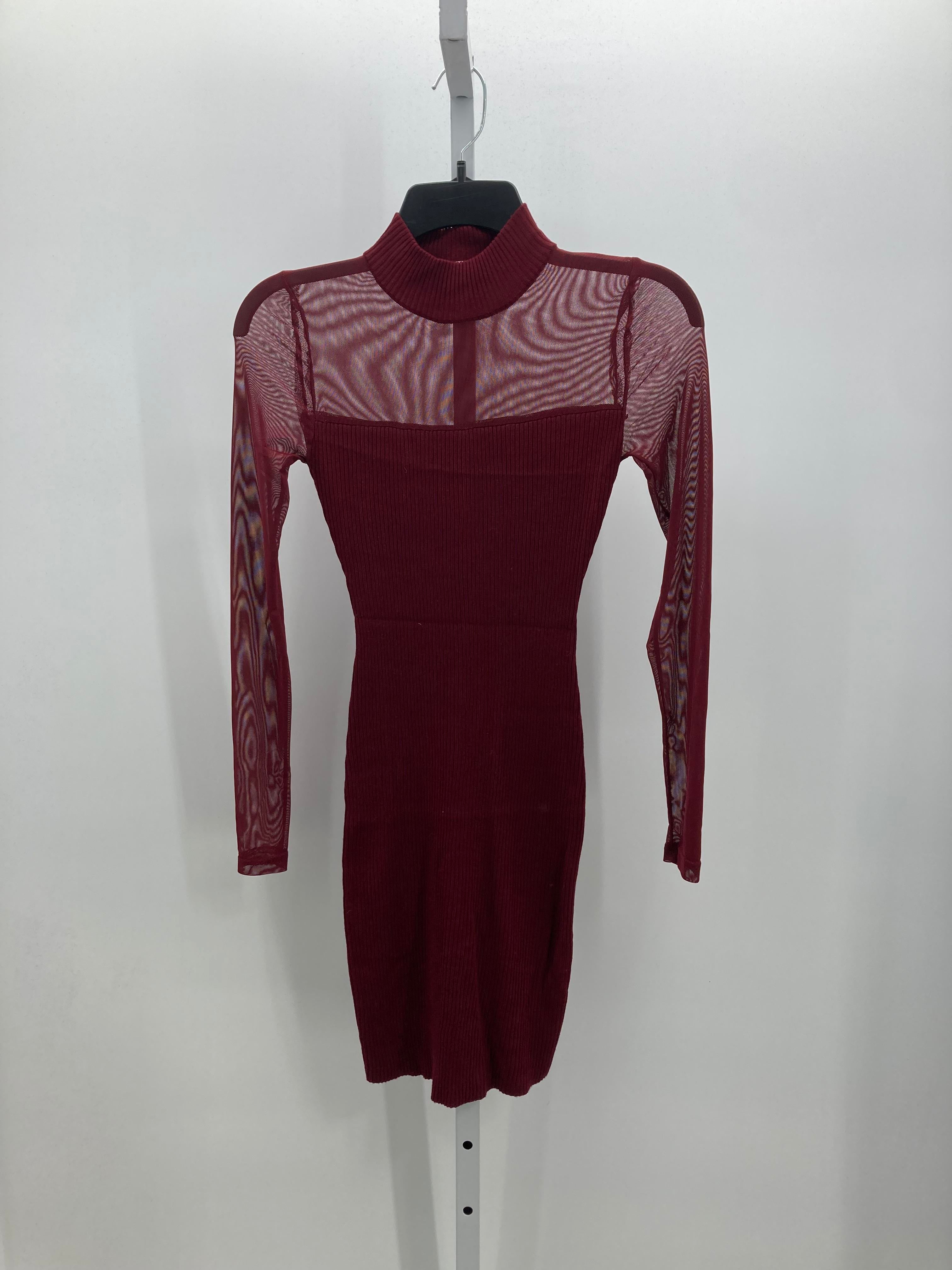 Size Small Juniors Long Sleeve Dress