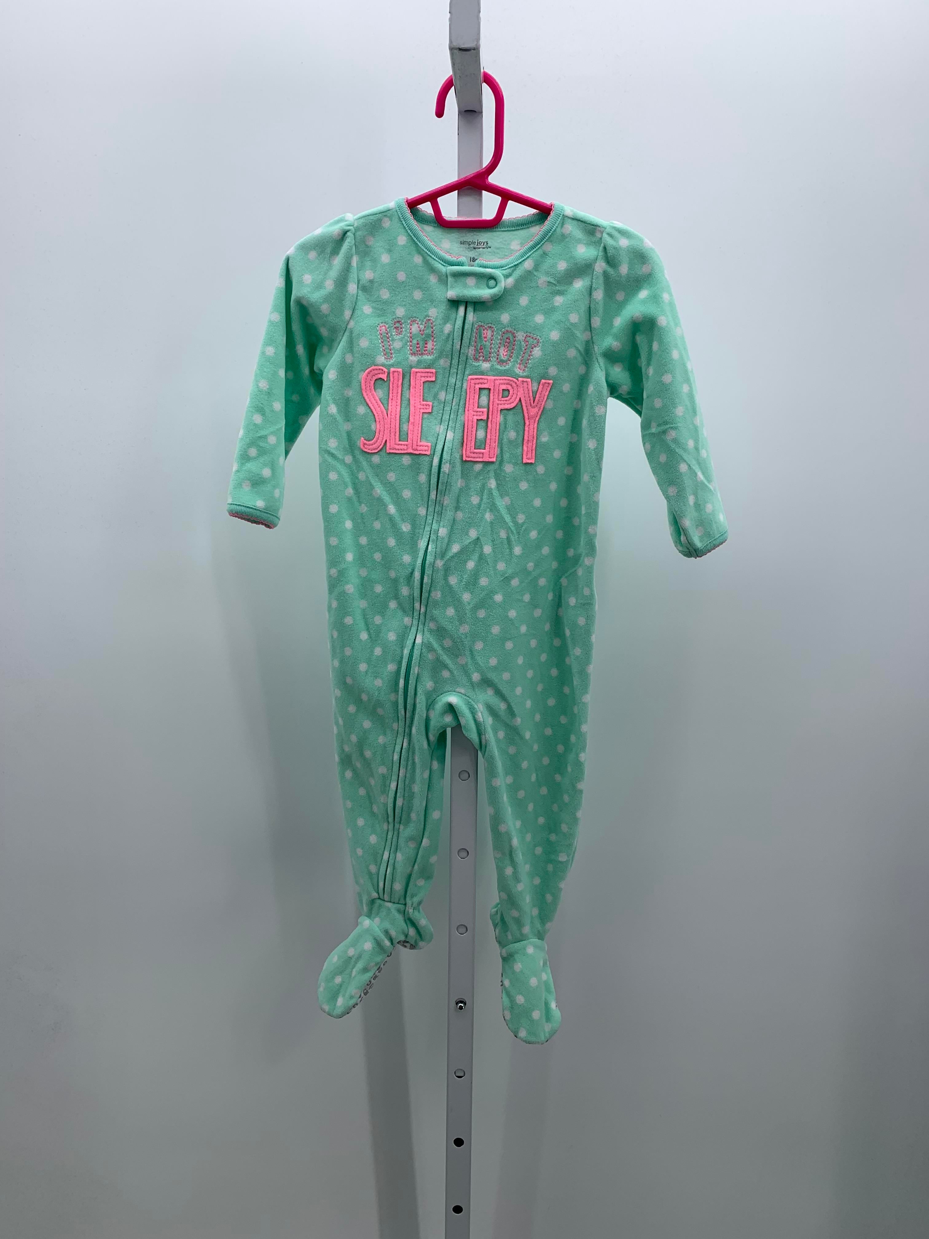Simple Joys Size 18 Months Girls Sleeper