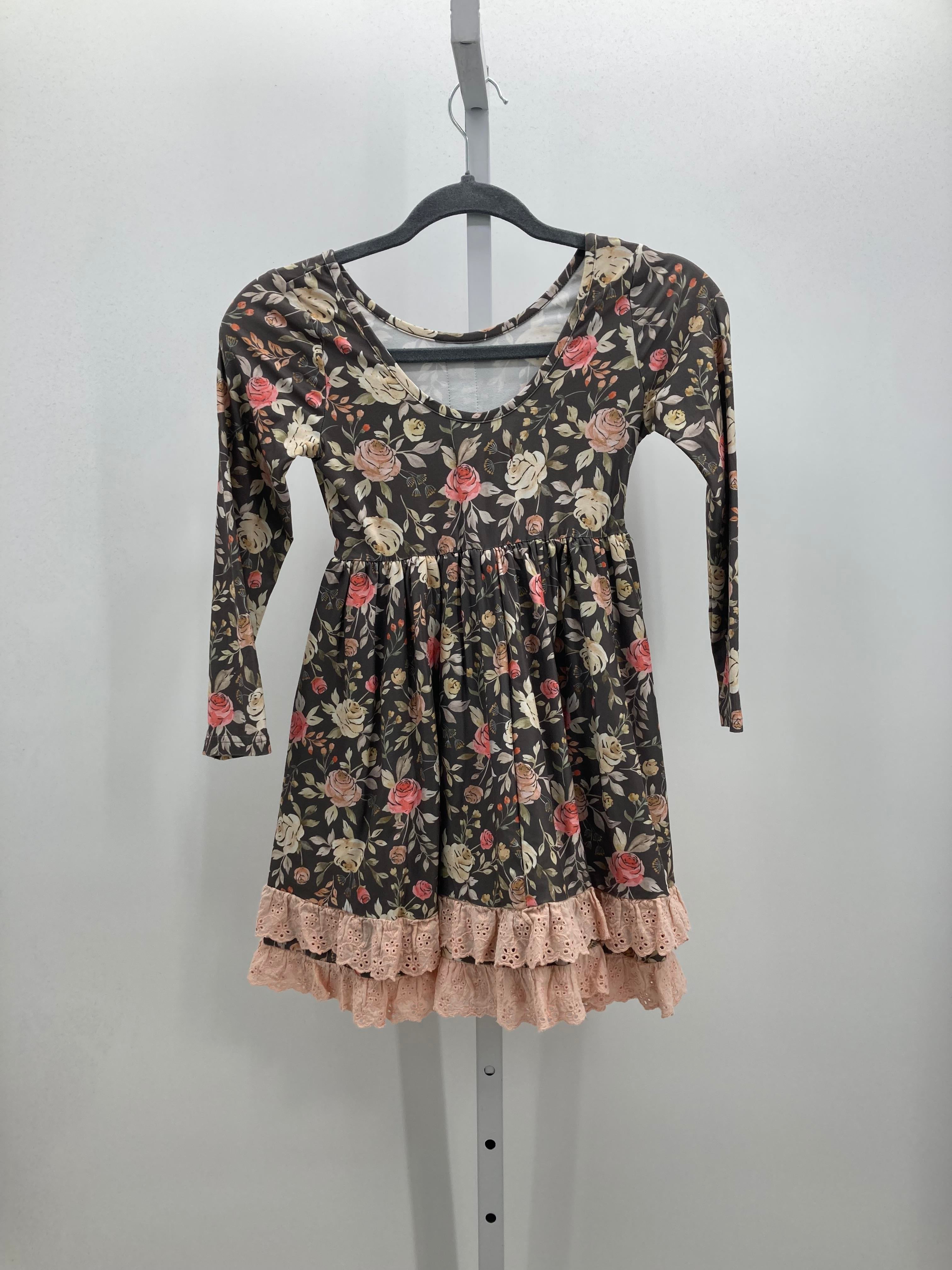 Size 8 Girls Long Sleeve Dress