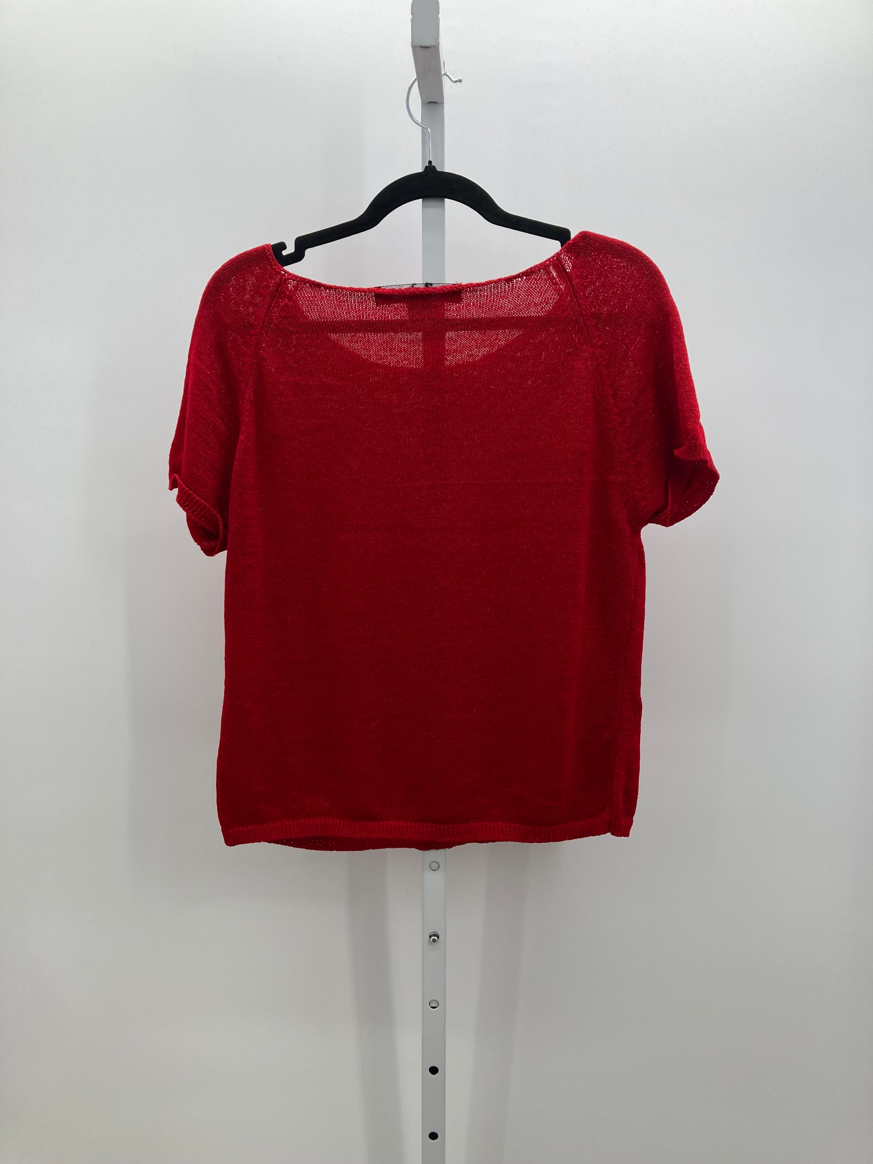 Josephine Chaus Size Large Misses Short Slv Sweater