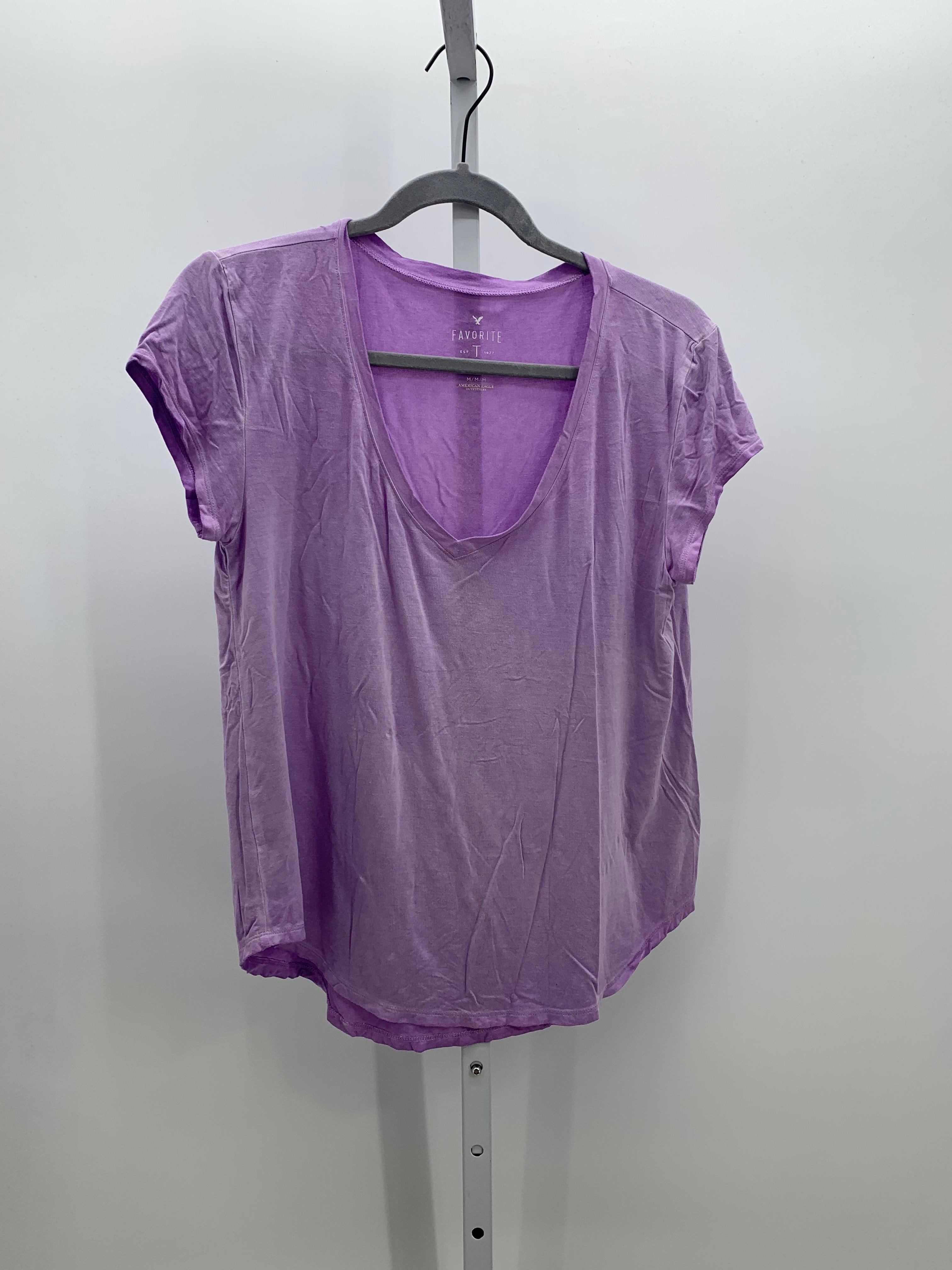 American Eagle Size Medium Juniors Short Sleeve Shirt