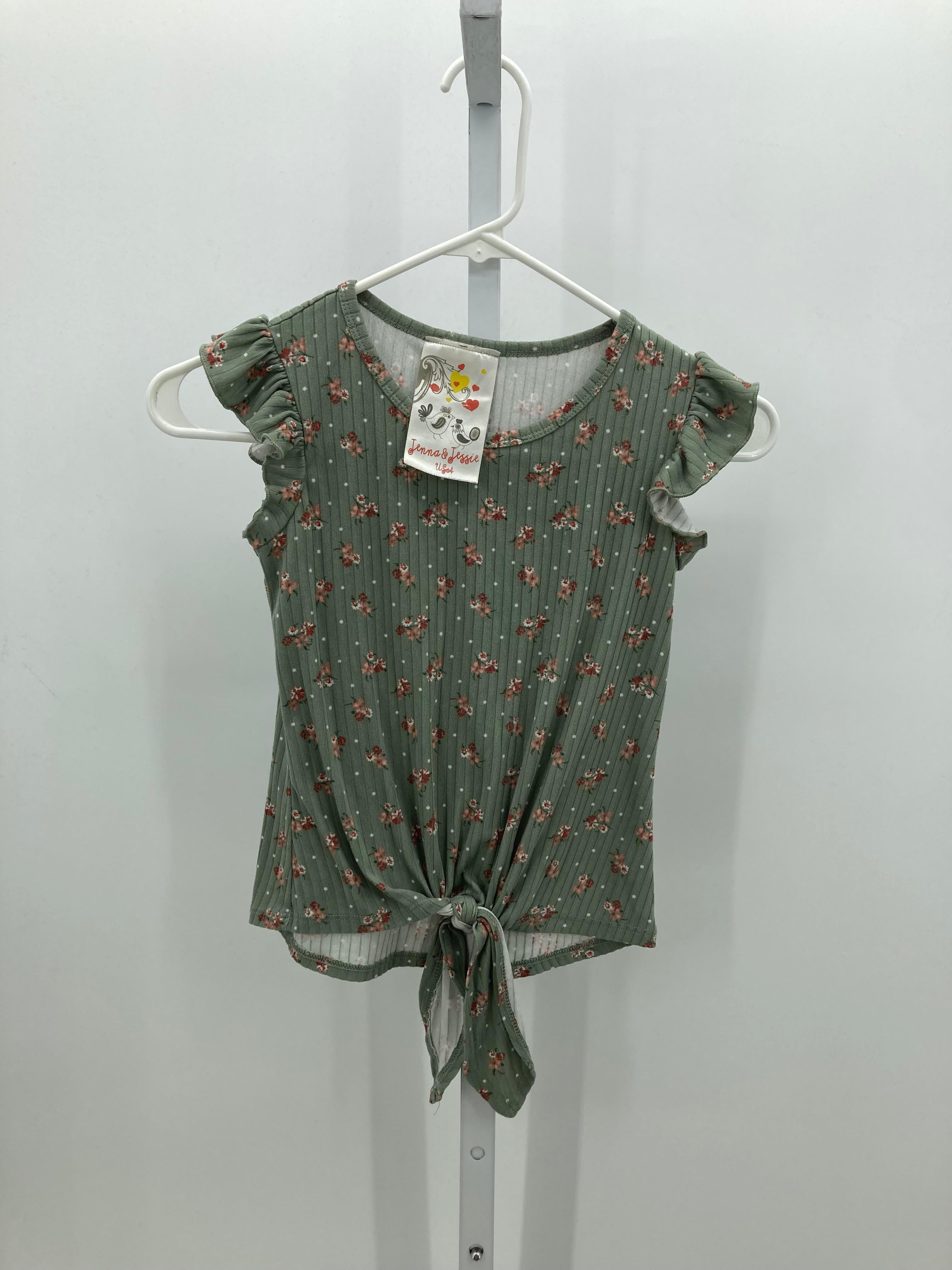 Jenna Jessie Size 8 Girls Sleeveless Shirt