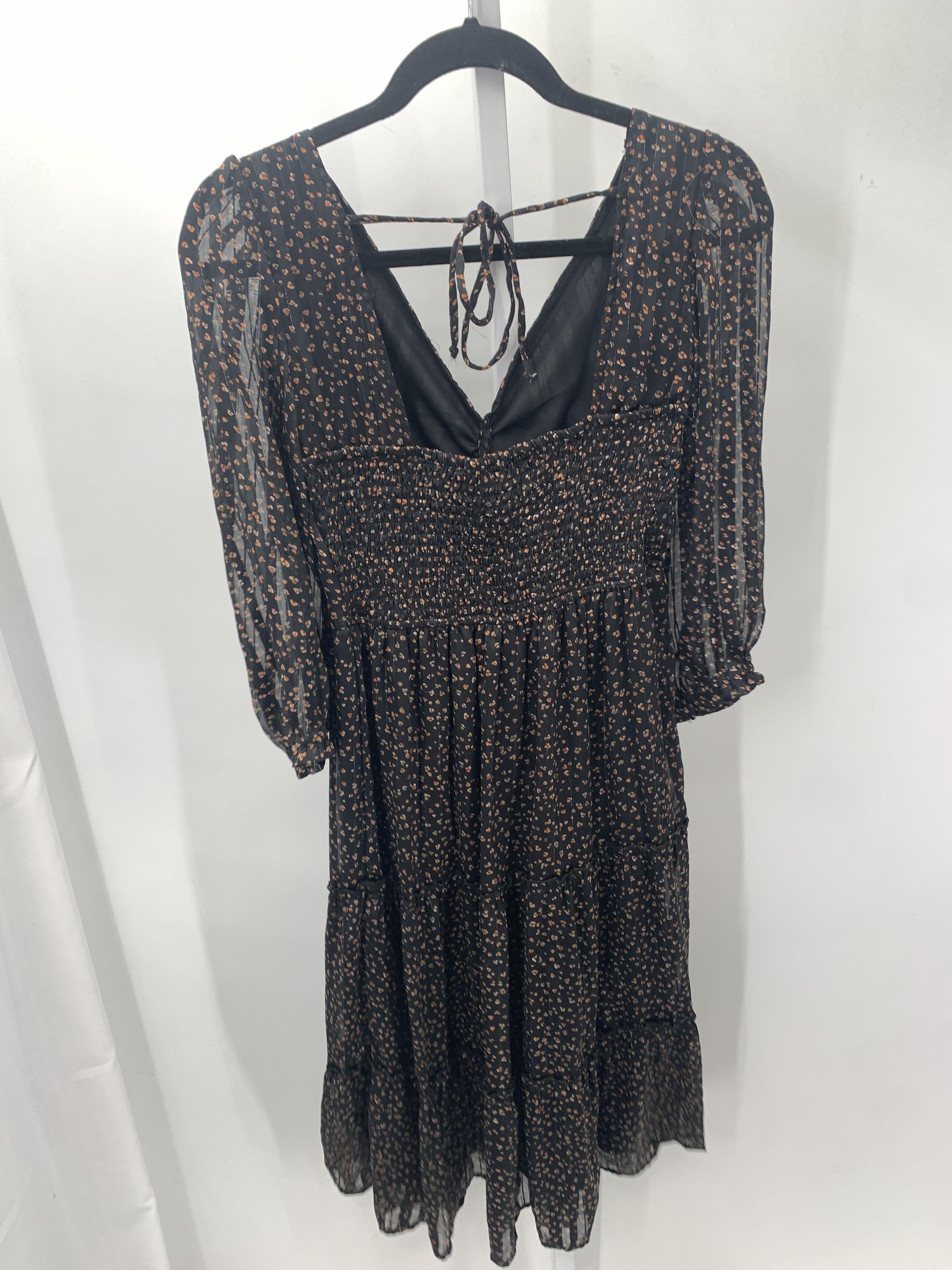 Japna Size Medium Misses 3/4 Sleeve Dress