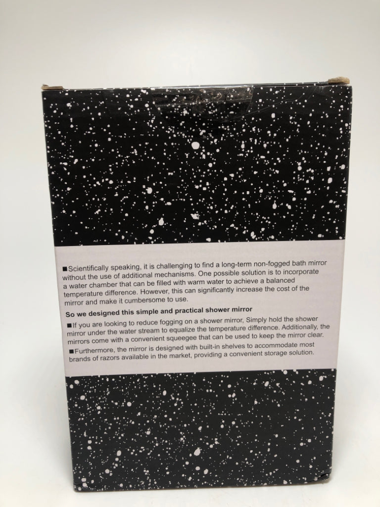 NIB SHOWER MIRROR