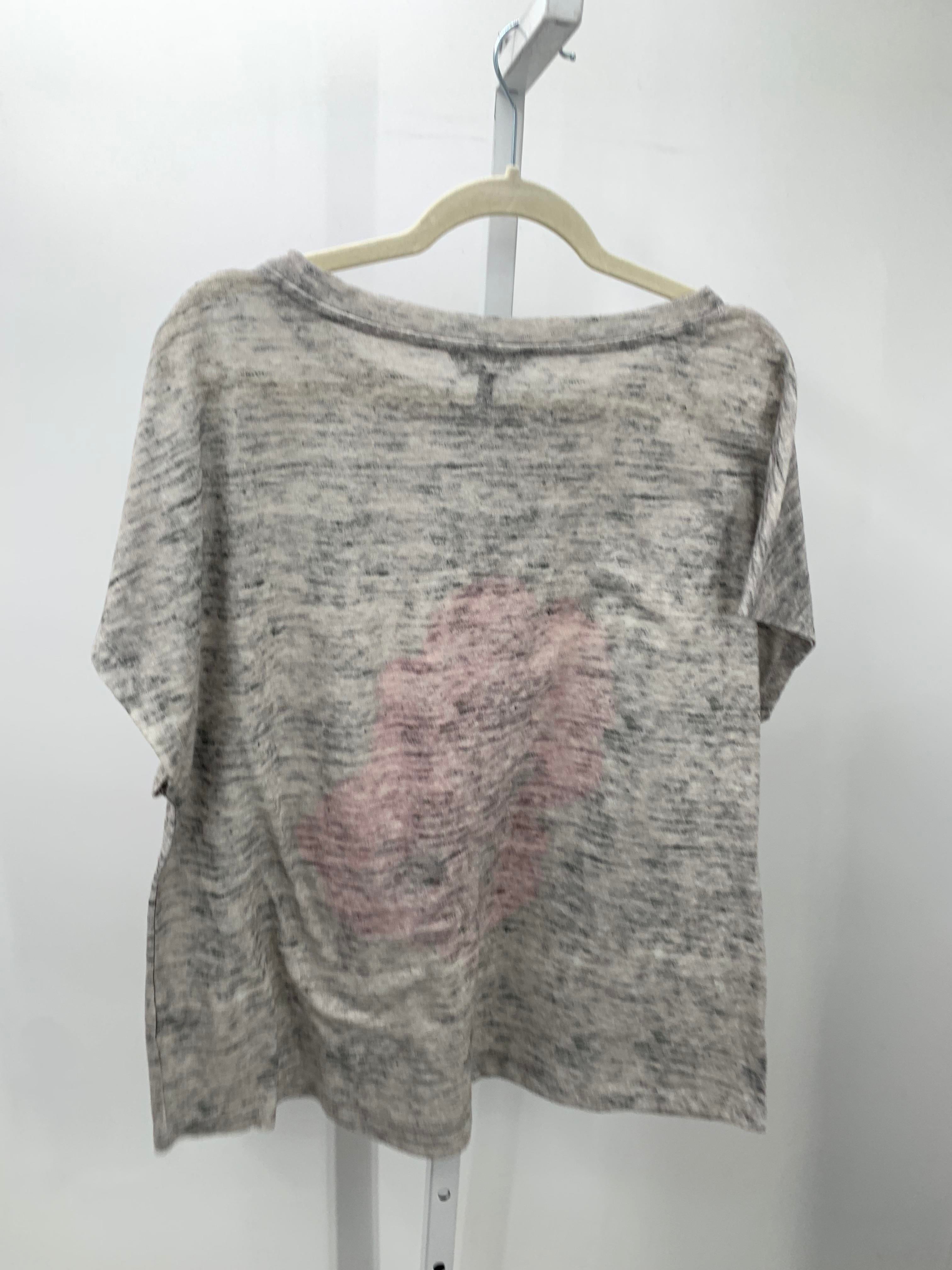 Nicole Miller Size XXL Misses Short Sleeve Shirt