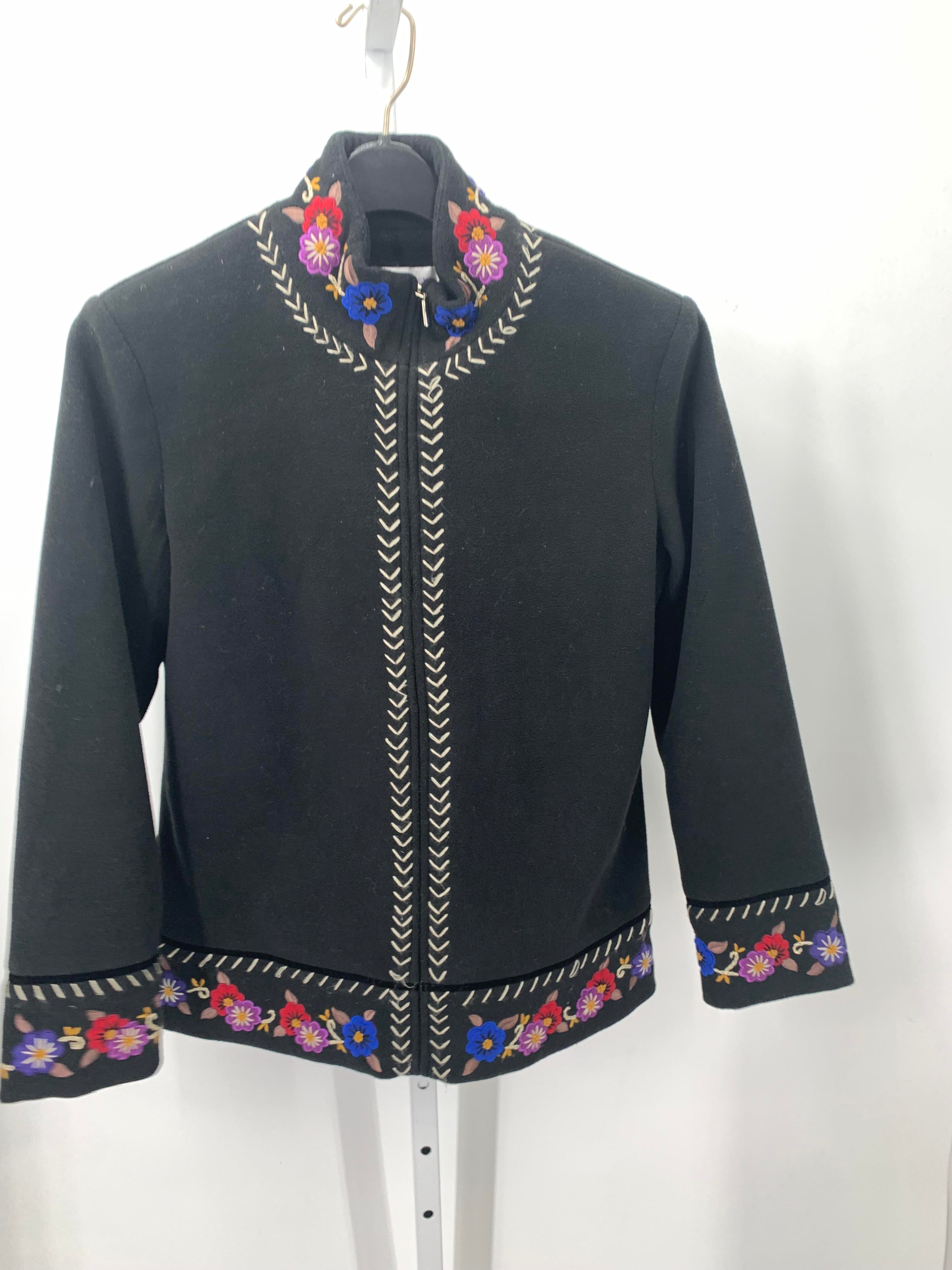 Susan Graver Size Small Misses Fleece Jacket