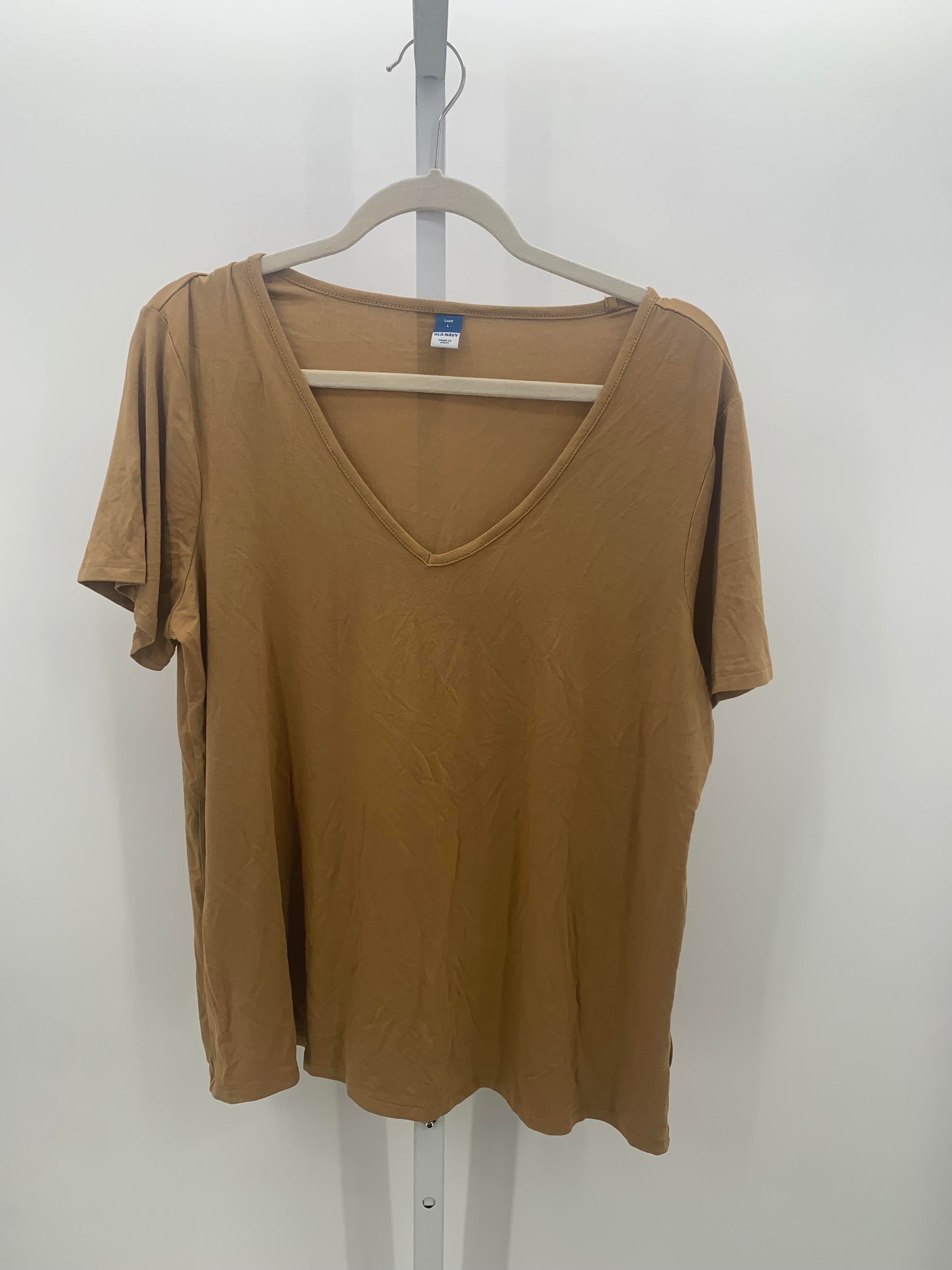 Old Navy Size Large Misses Short Sleeve Shirt