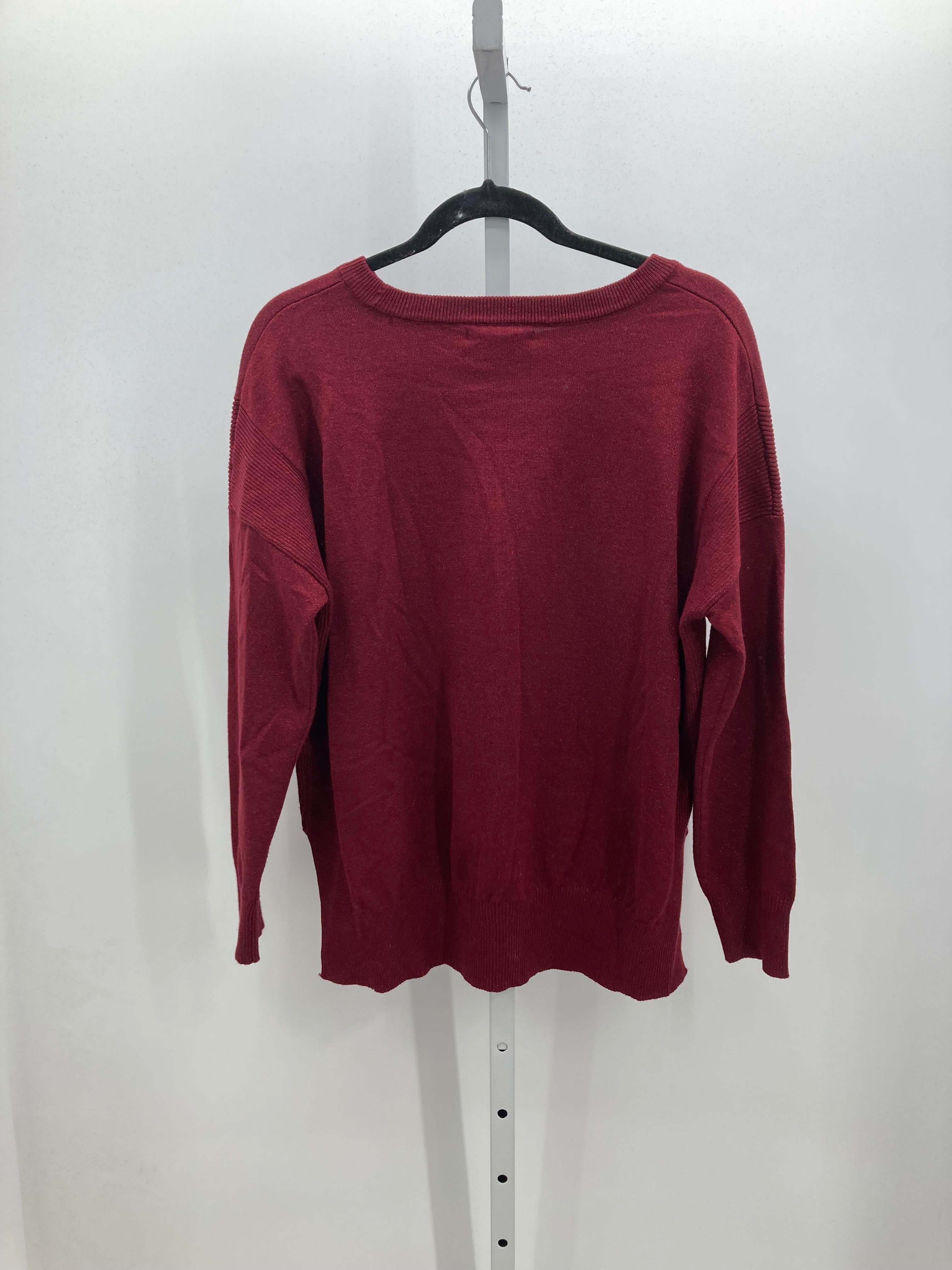 Joseph A. Size Medium Misses Long Slv Sweater