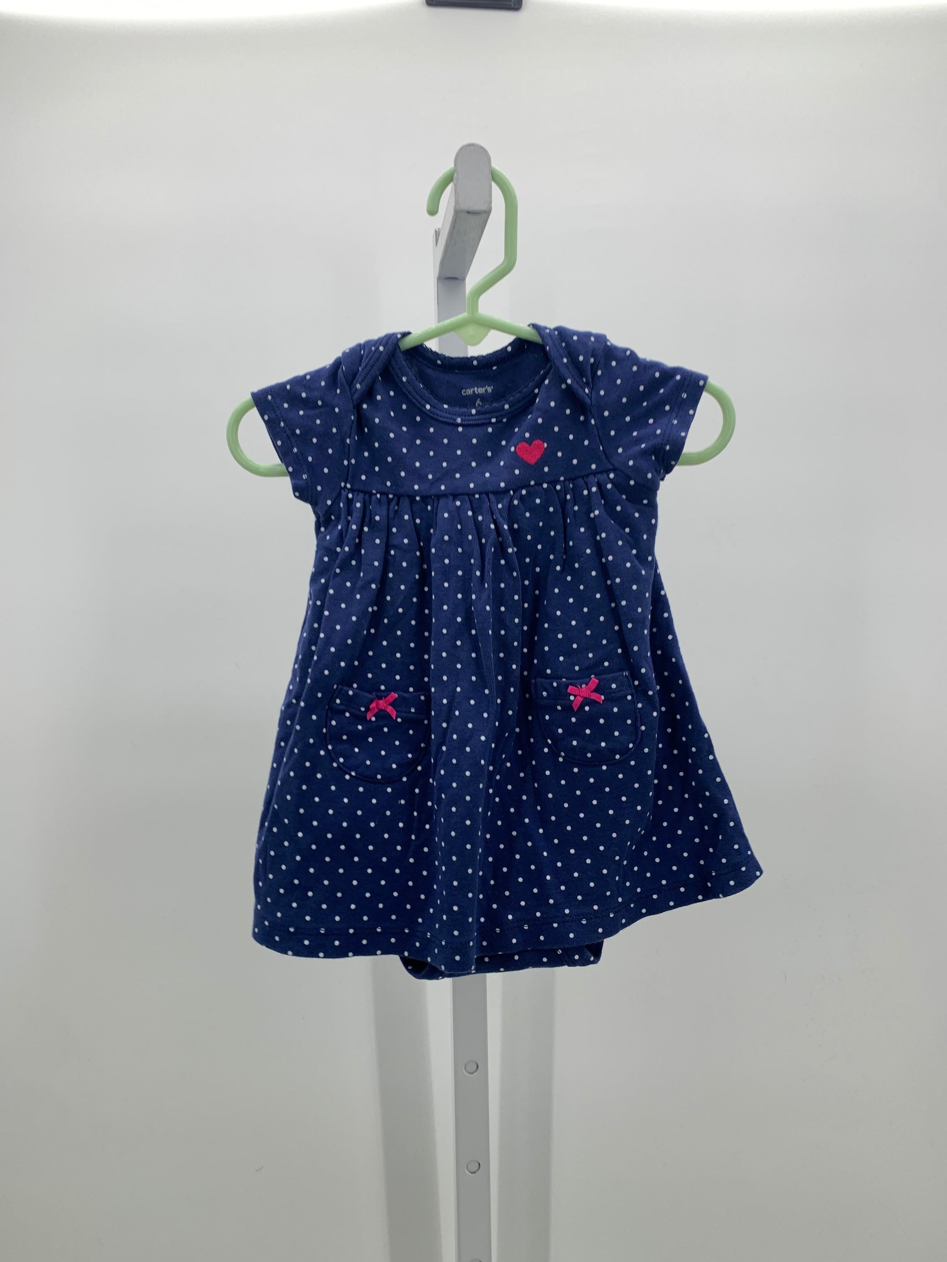 Carters Size 6 Months Girls Short Sleeve Dress