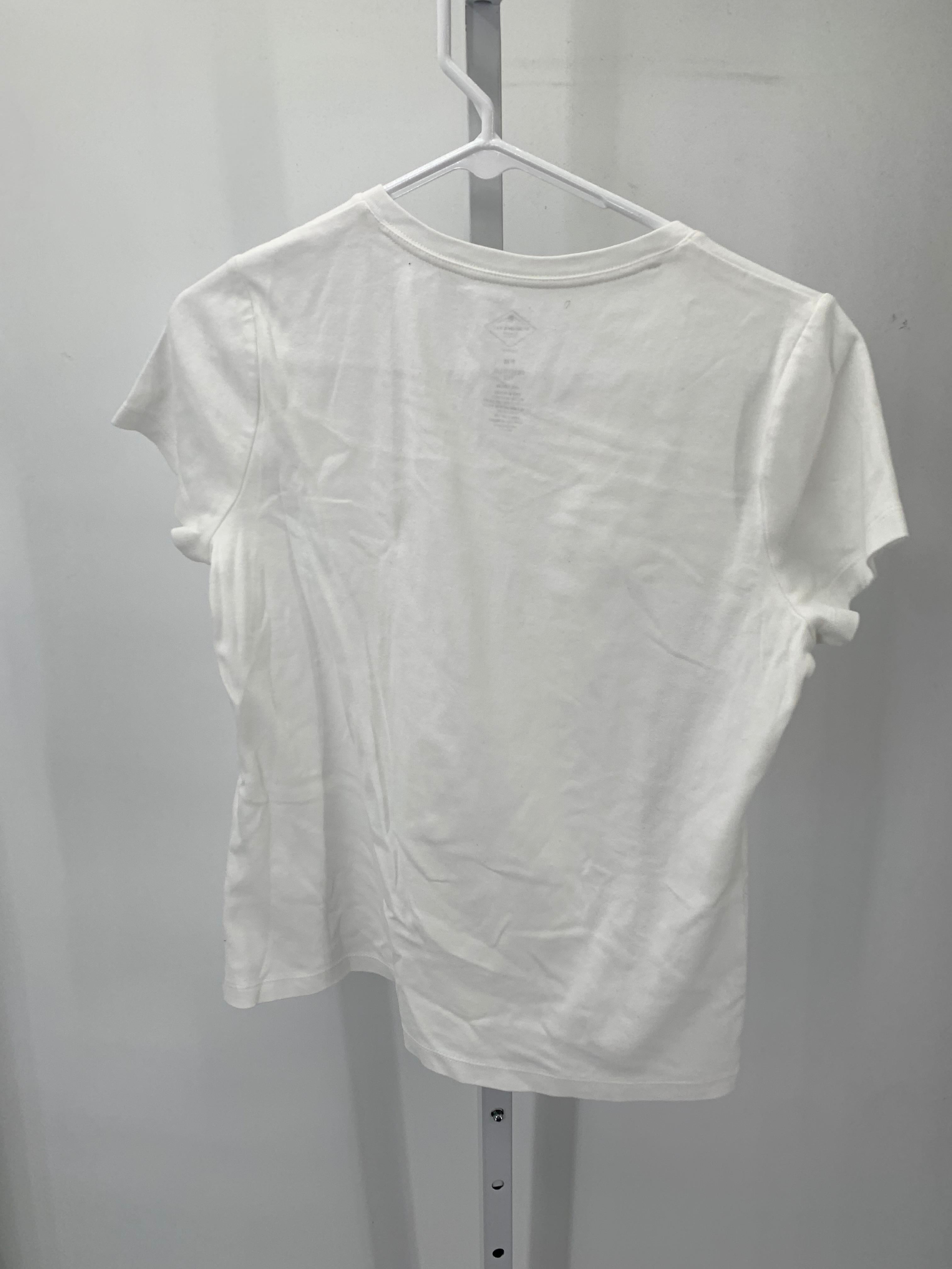 St. Johns Bay Size Medium Petite Petite Short Sleeve Shirt