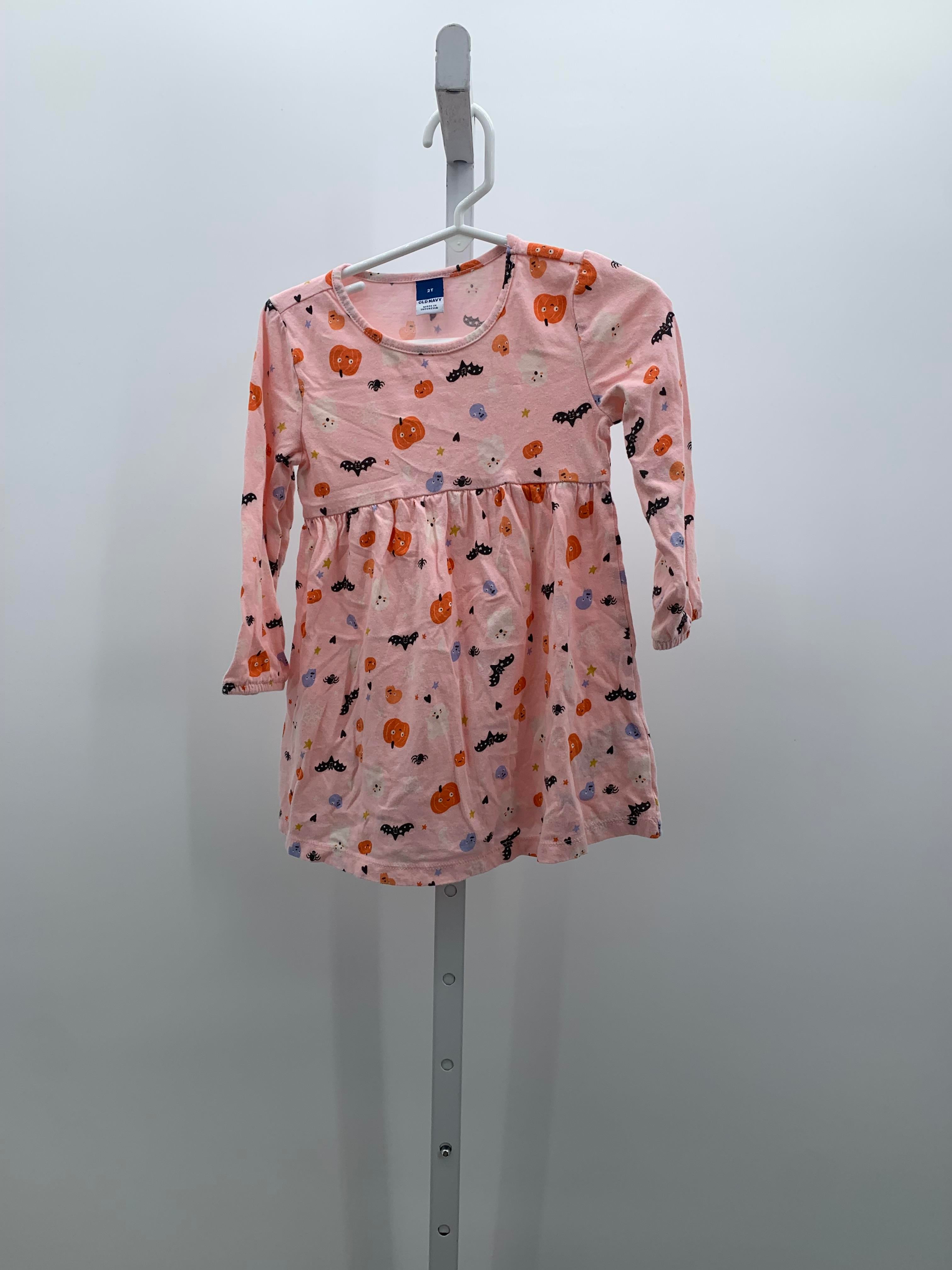 LONG SLV DRESS PUMPKINS AND BATS