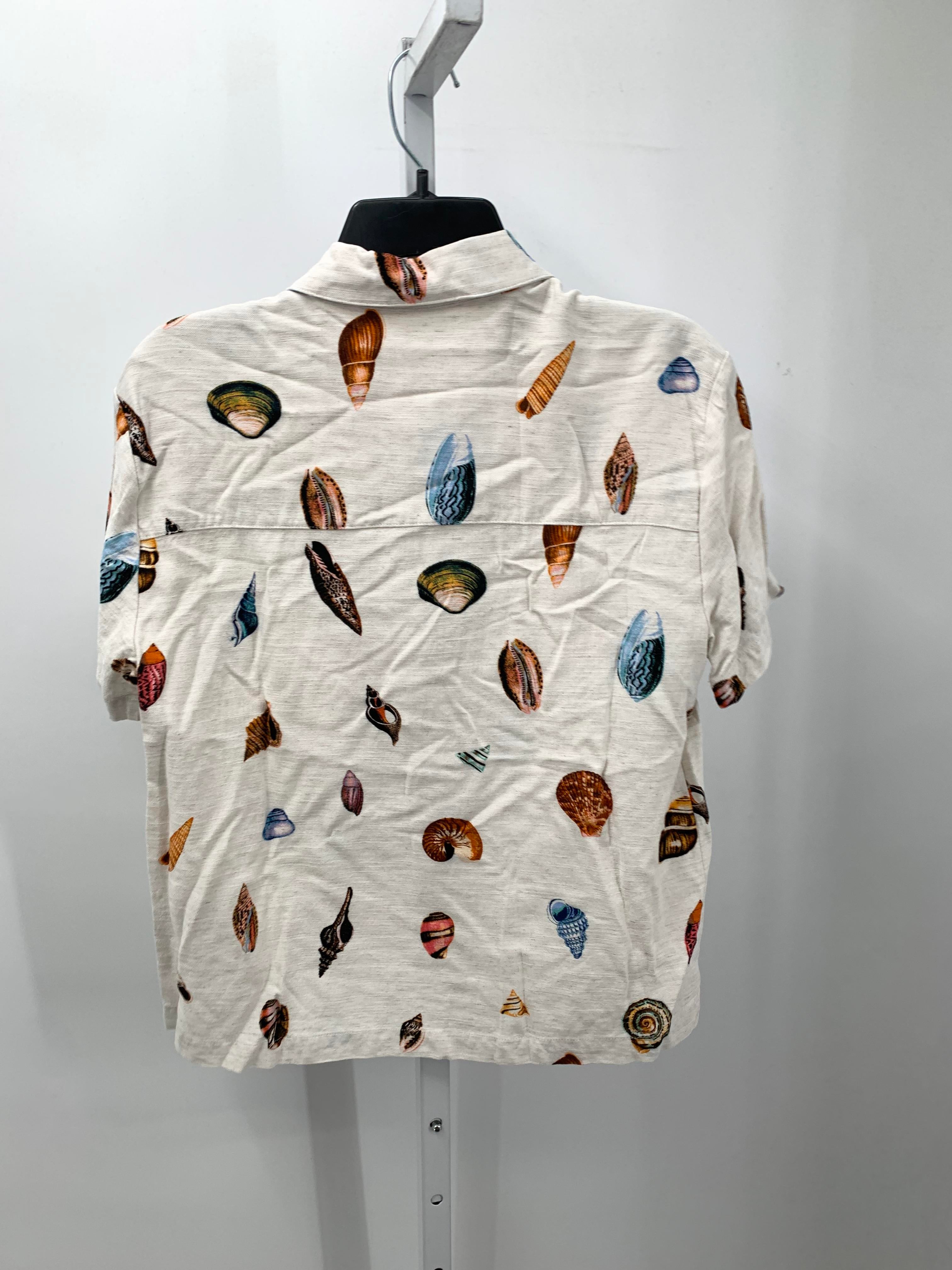 Jane + Delancey Size Medium Misses Short Sleeve Shirt