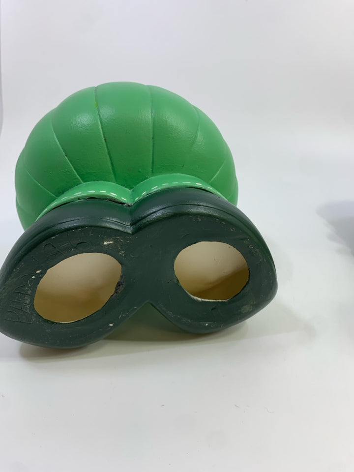 HAND-PAINTED LEPRECHAUN COOKIE-JAR.