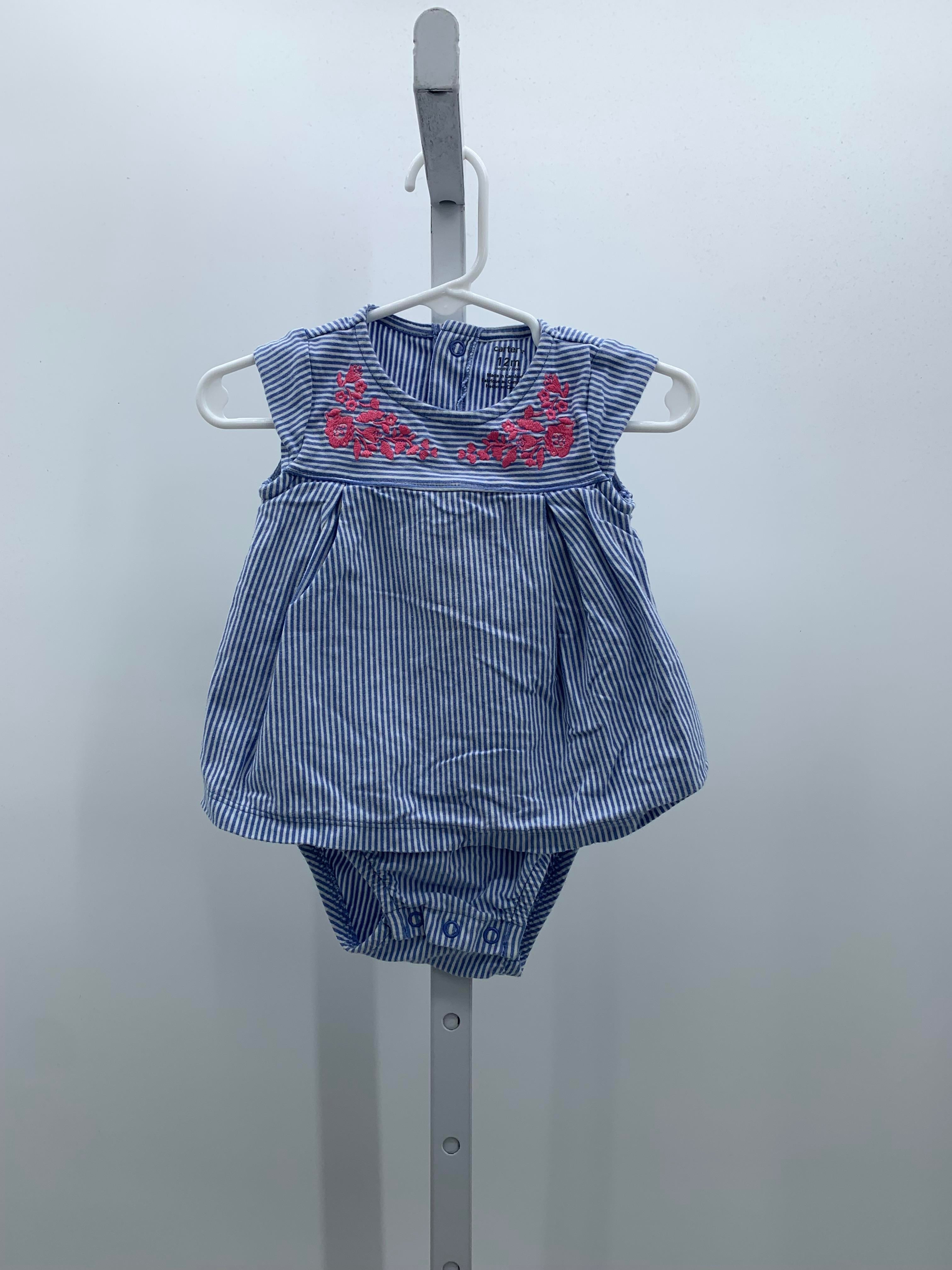 Carters Size 12 Months Girls Short Sleeve Dress
