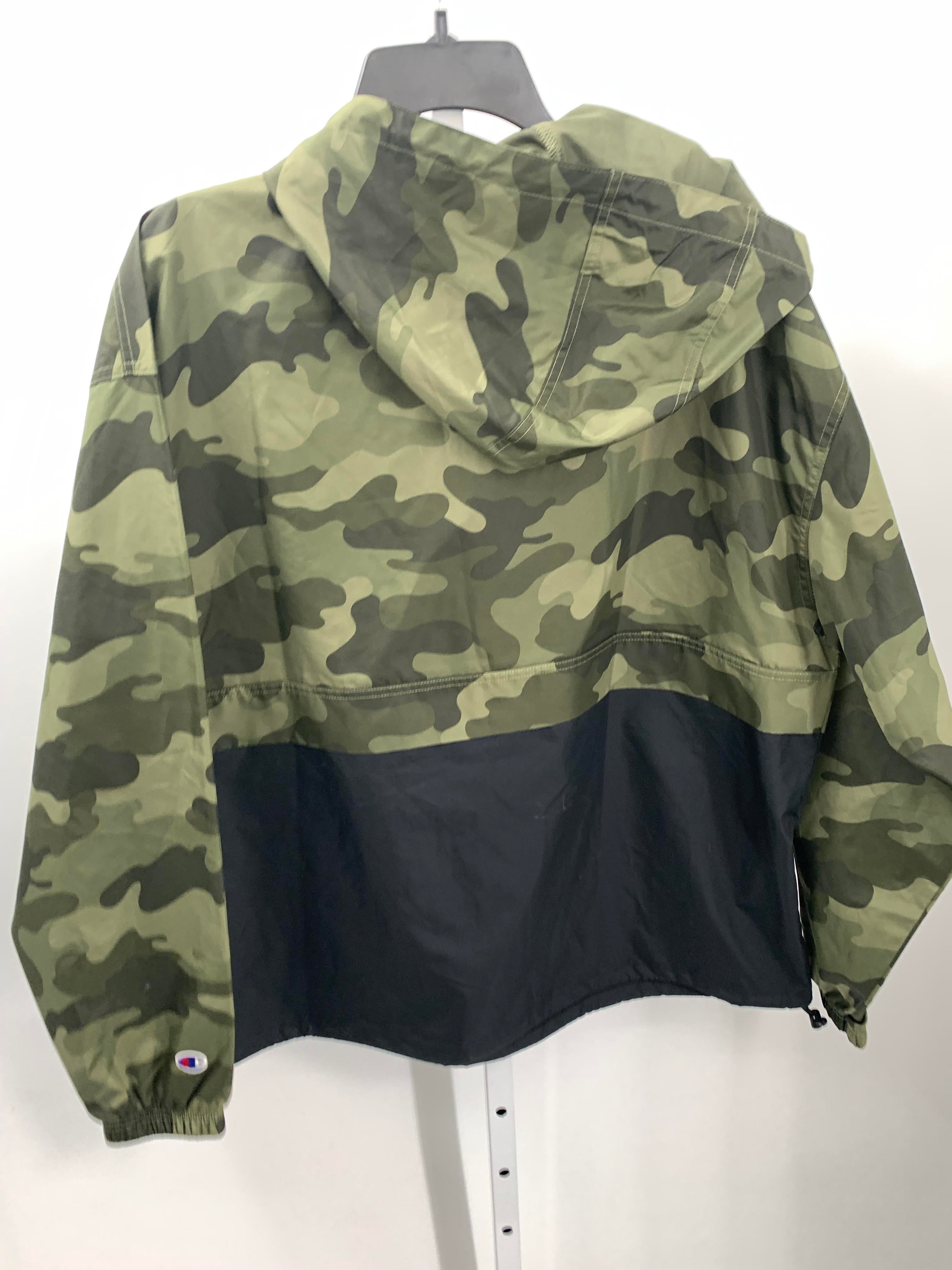 CAMO HOODED PULL OVER