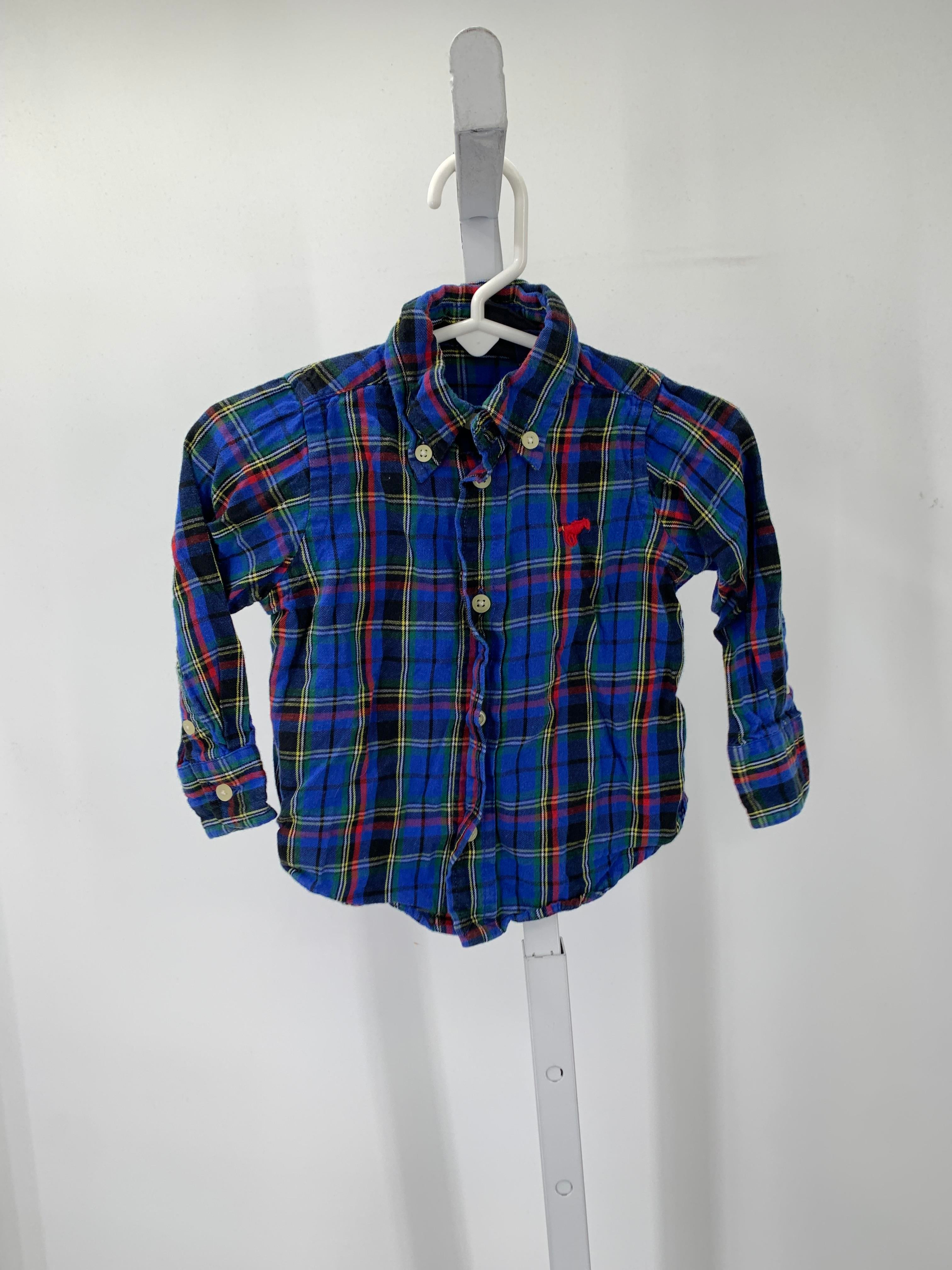 PLAID BTN DOWN