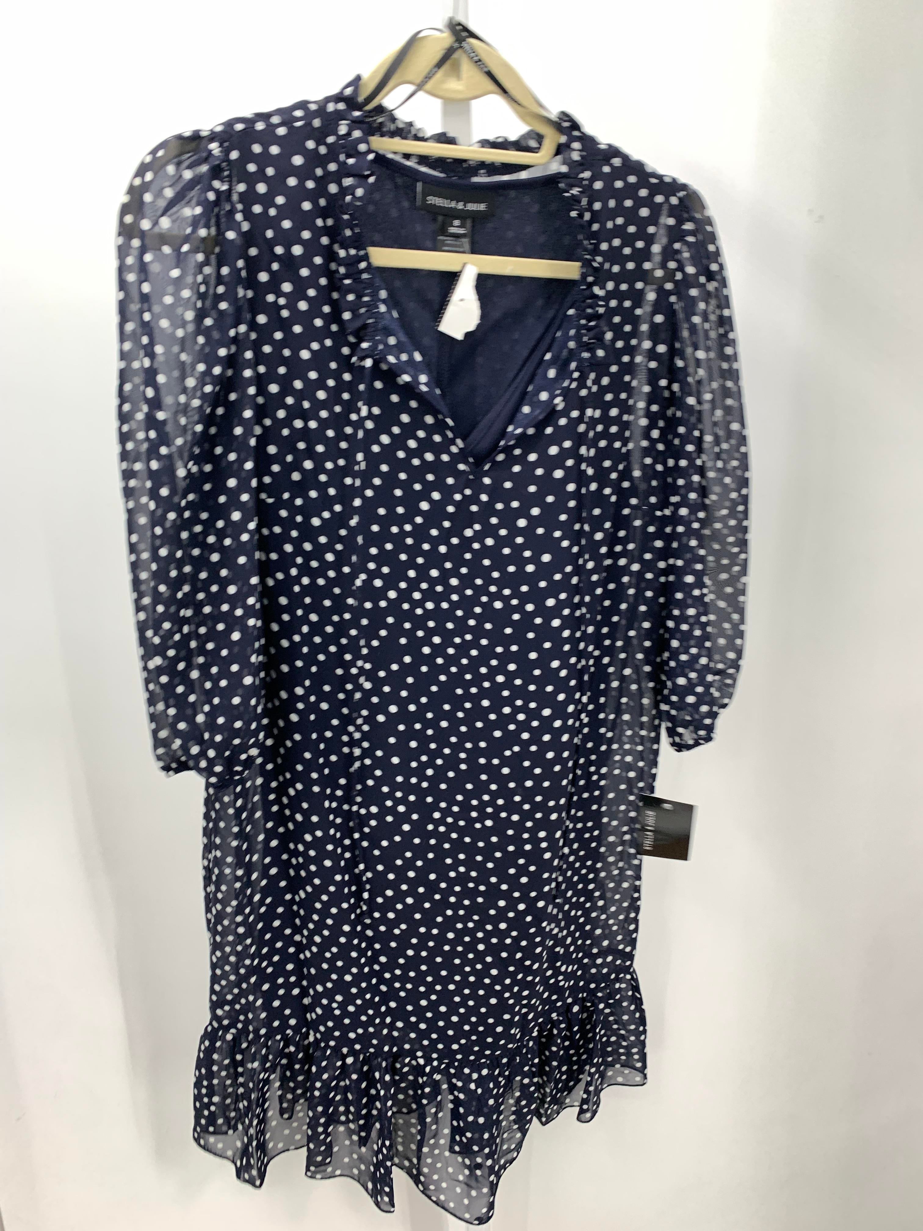 Size 8 Misses Long Sleeve Dress