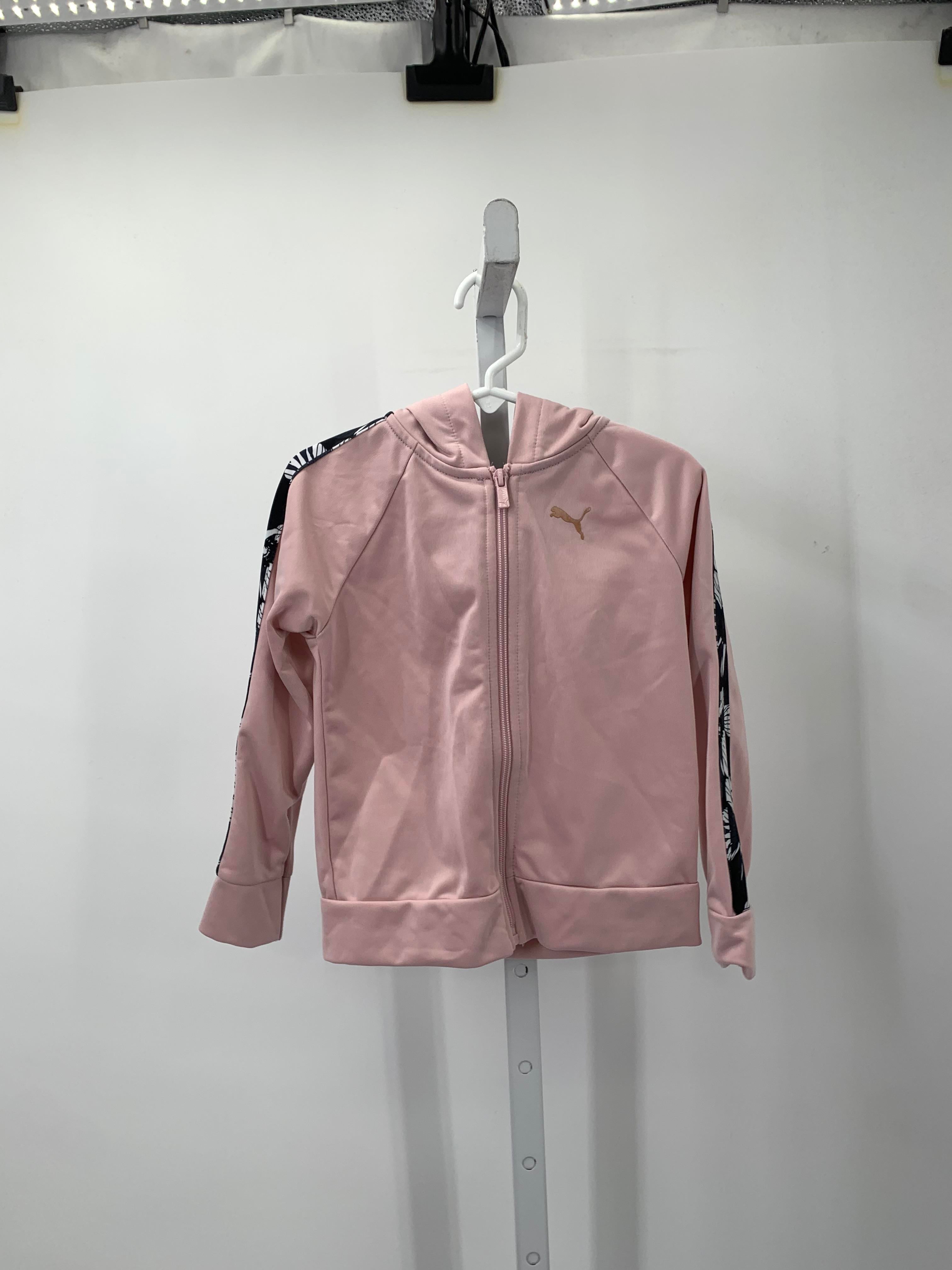 Puma Size 4T Girls Sweat Jacket