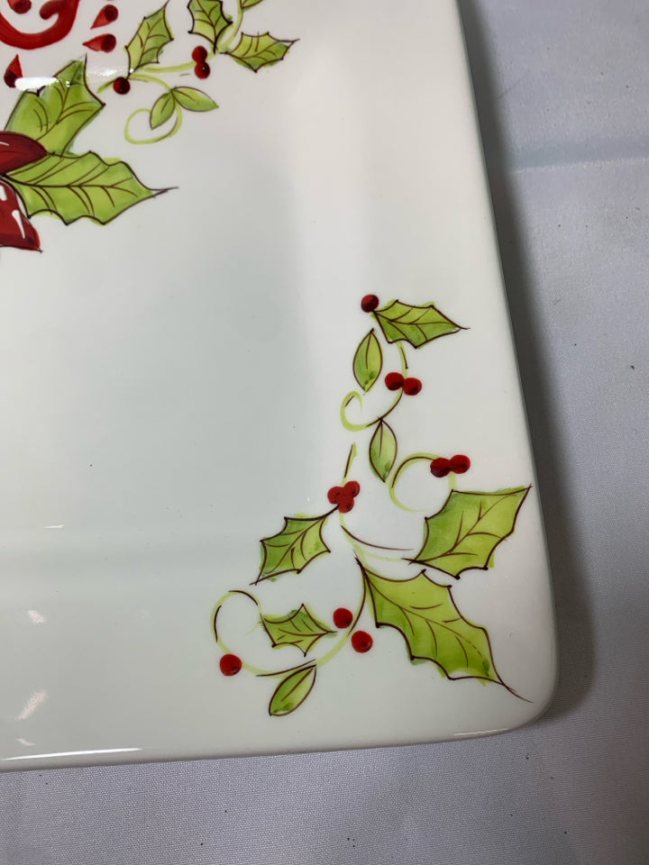 SQUARE POINSETTIA SERVER.