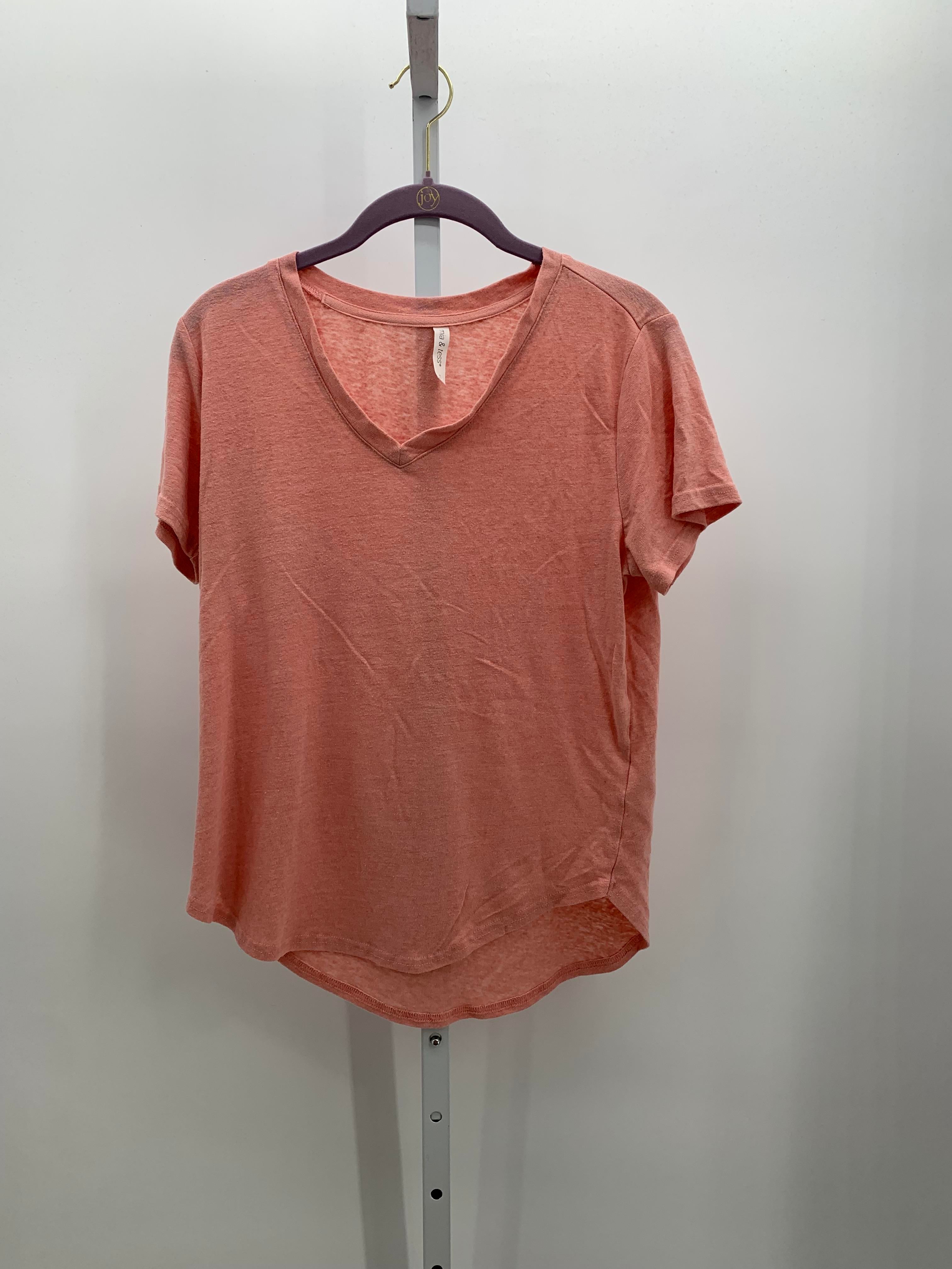 Mia & Tess Size Small Misses Short Sleeve Shirt