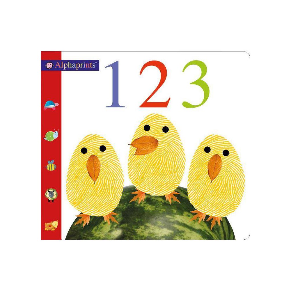 Alphaprints: 123 - by Roger Priddy (Board Book) - Priddy, Roger