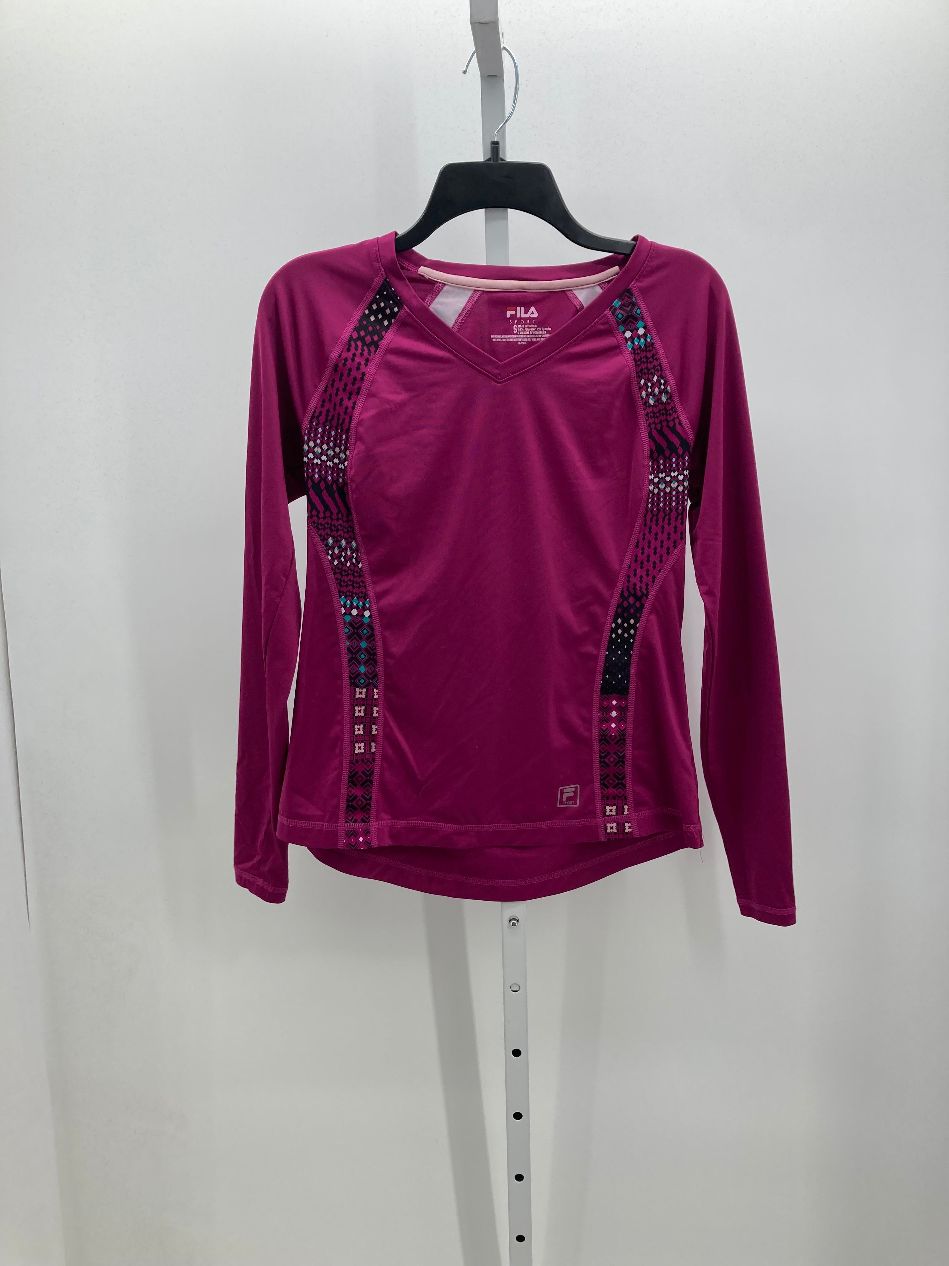 Fila Size Small Misses Long Sleeve Shirt