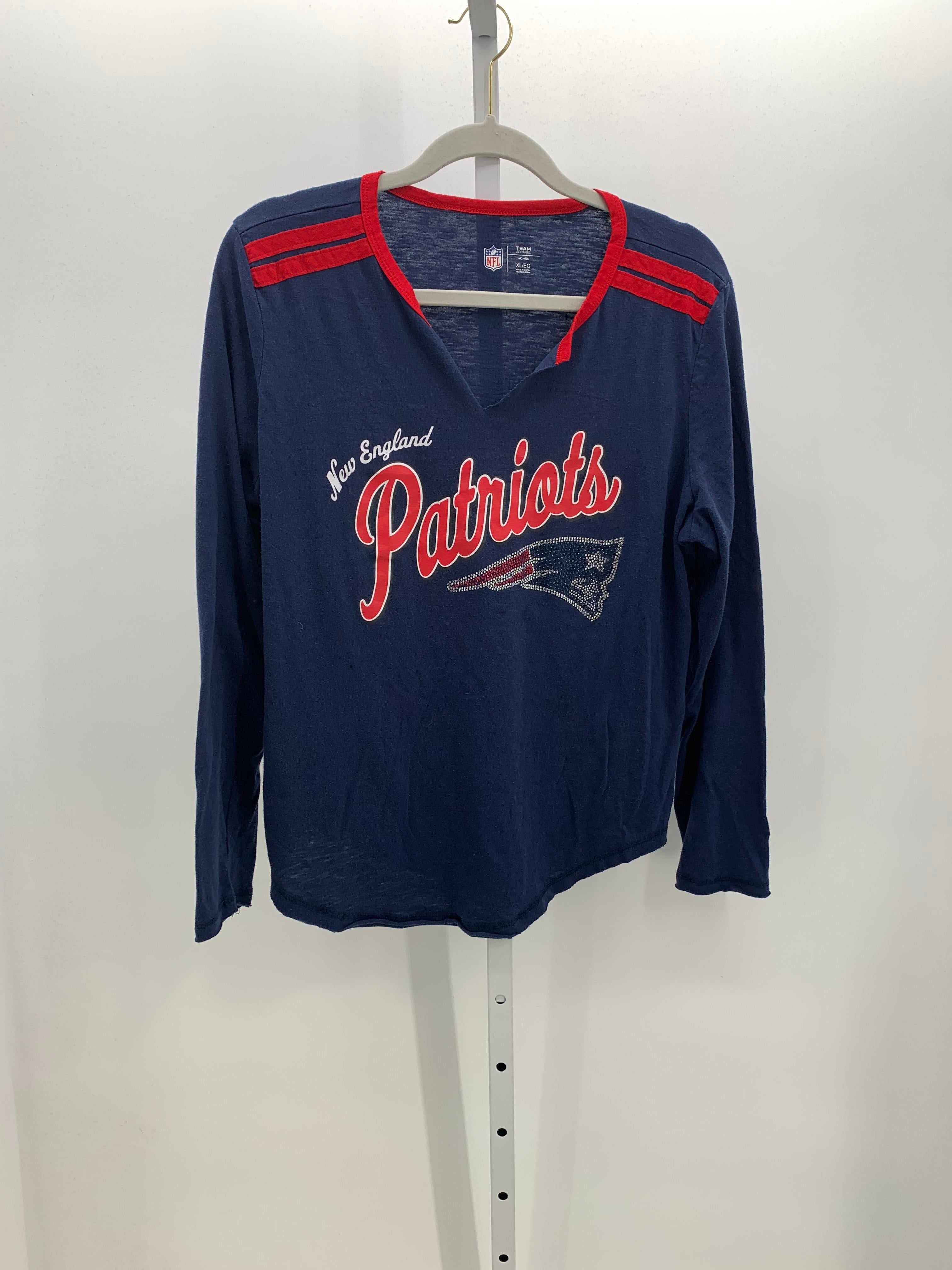 Team Apparel Size Extra Large Misses Long Sleeve Shirt