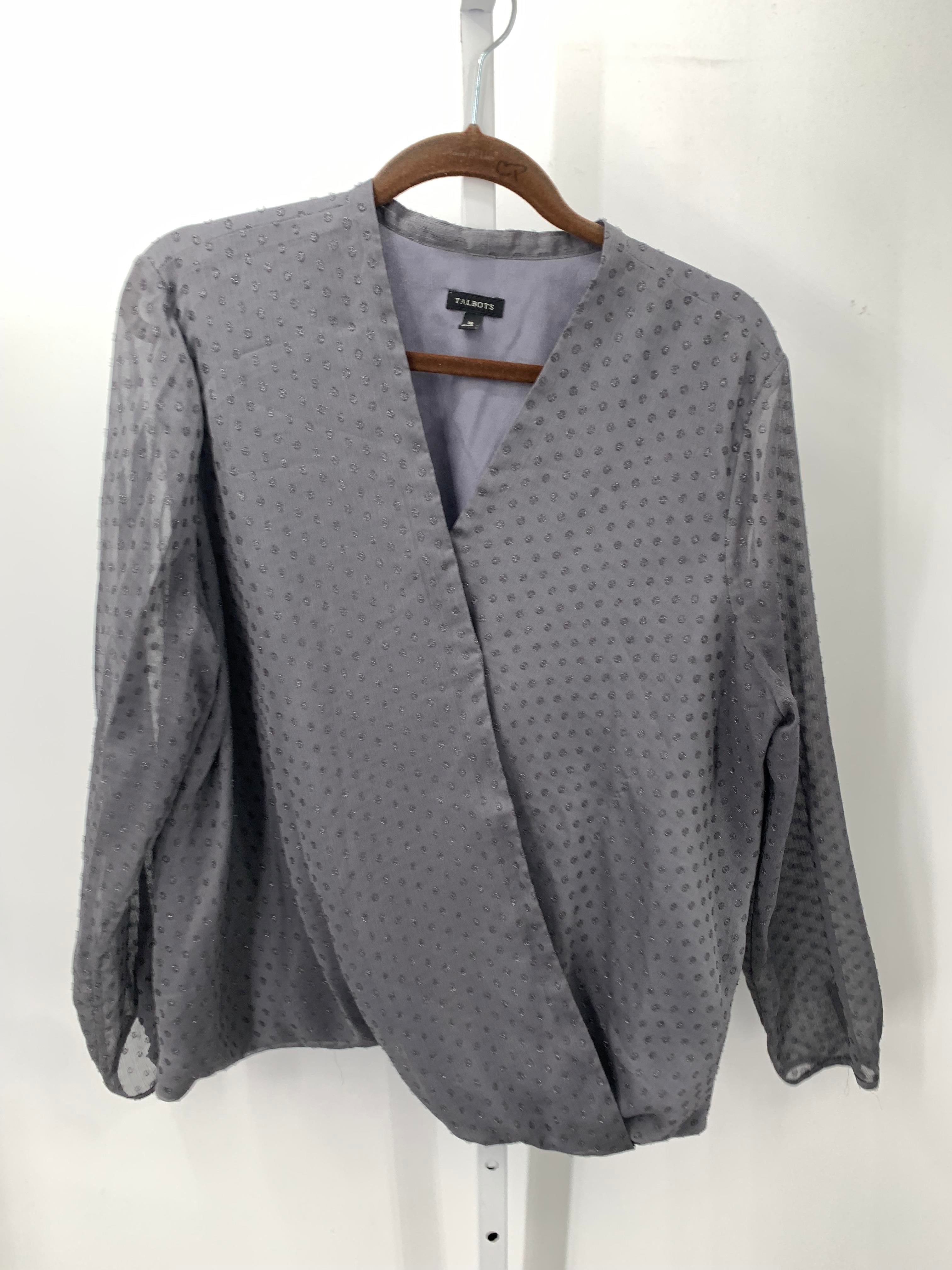Talbots Size 18 Misses Long Sleeve Shirt