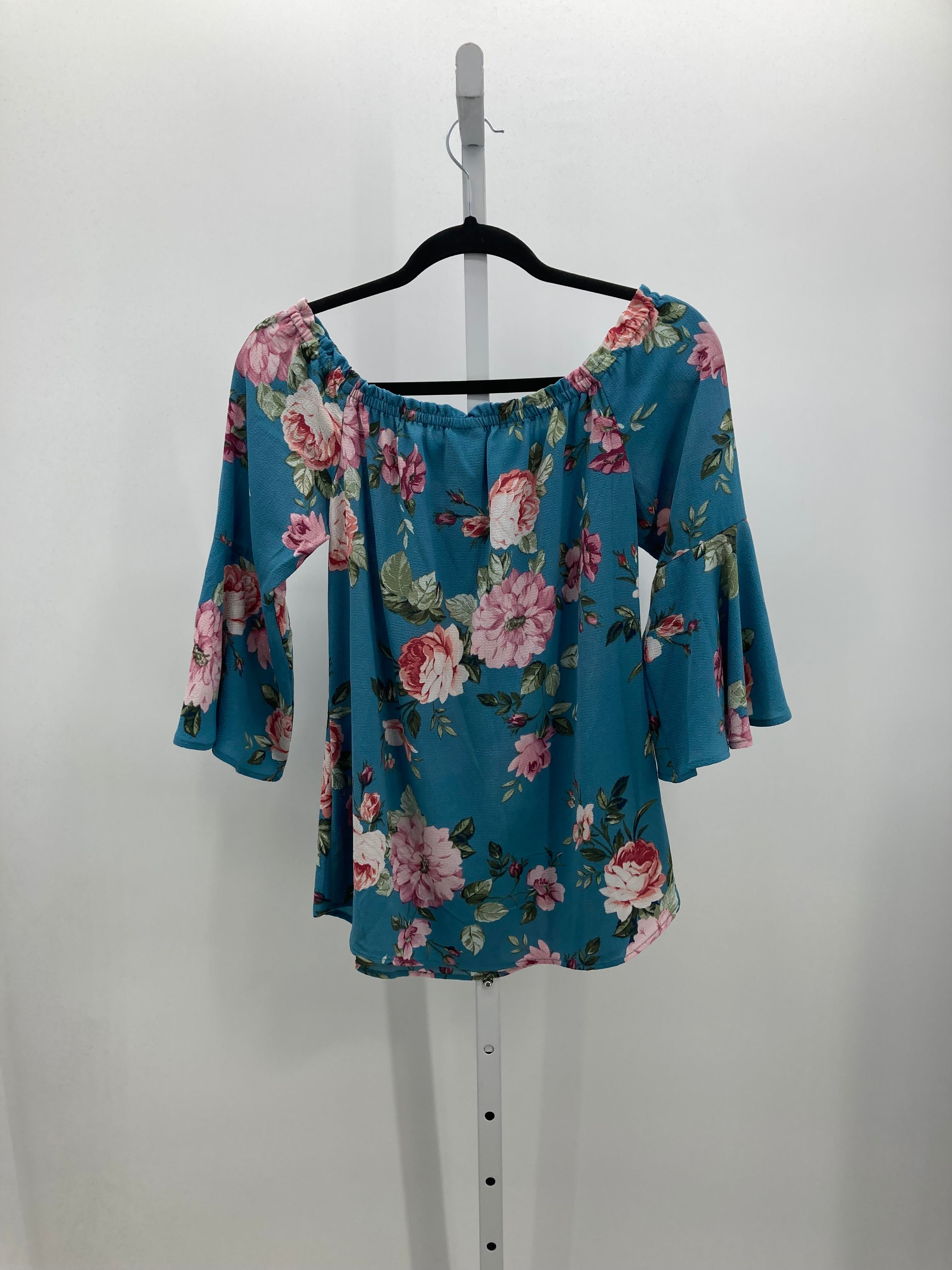 Bobeau Size Small Misses 3/4 Sleeve Shirt