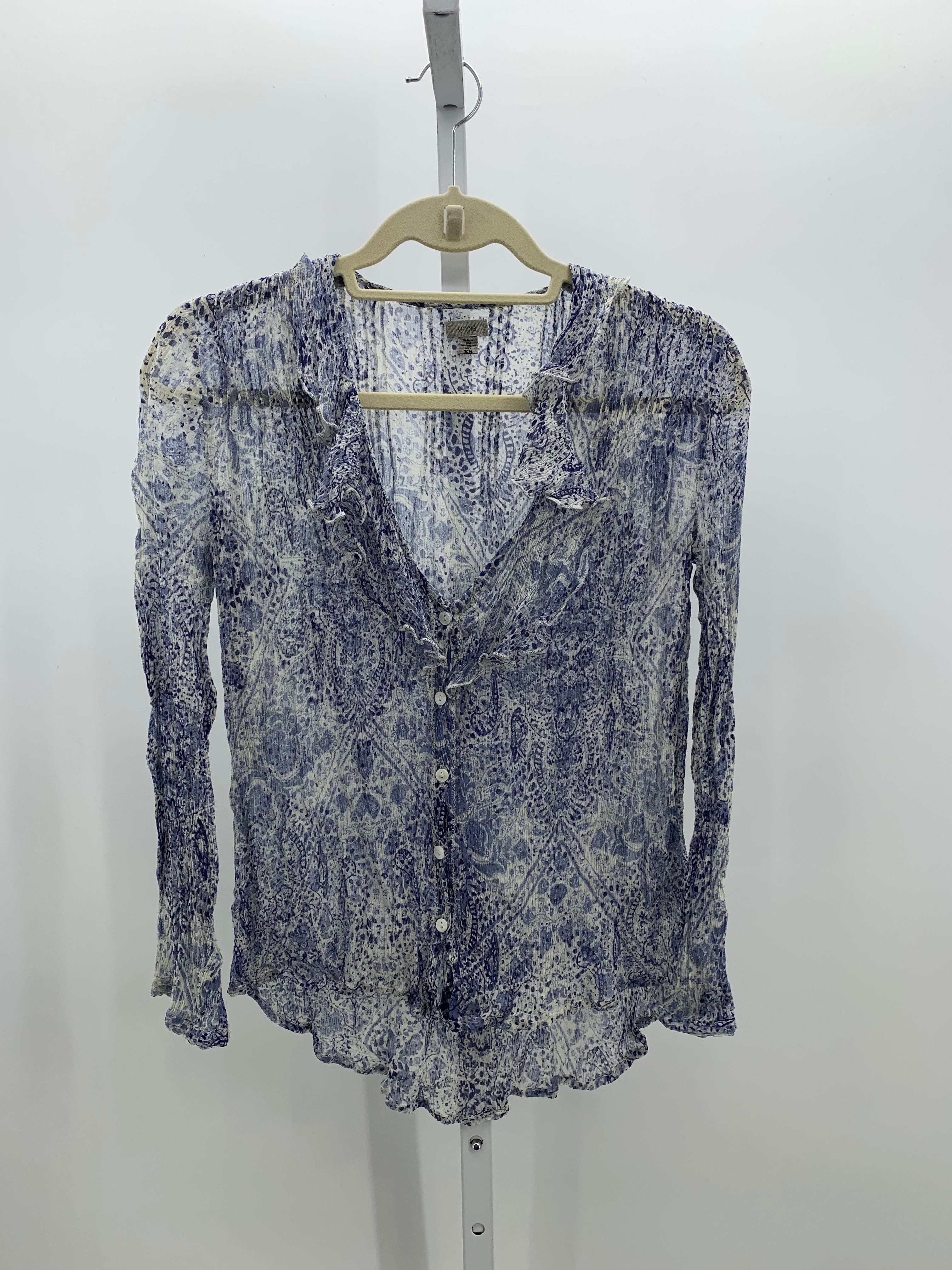 ecote Size X Small Misses Long Sleeve Shirt