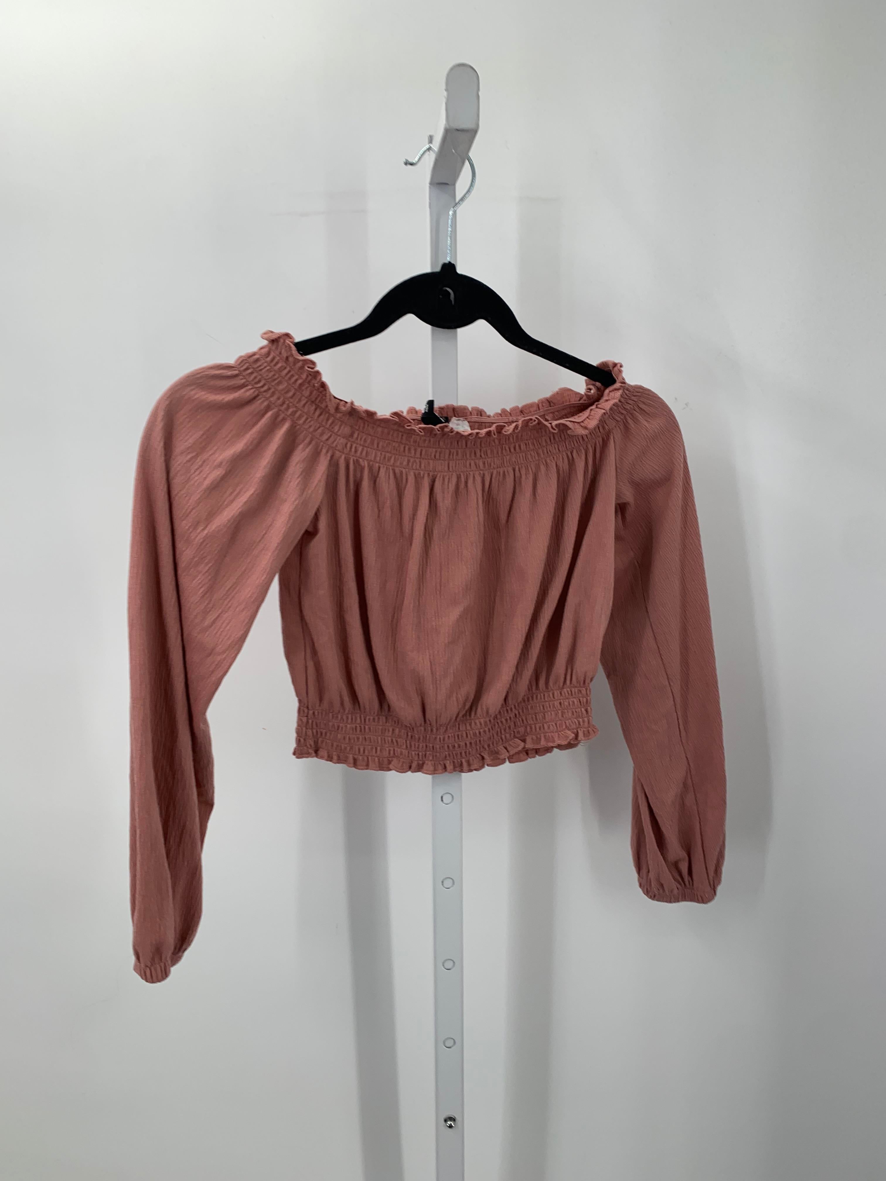 Divided Size X Small Juniors Long Sleeve Shirt