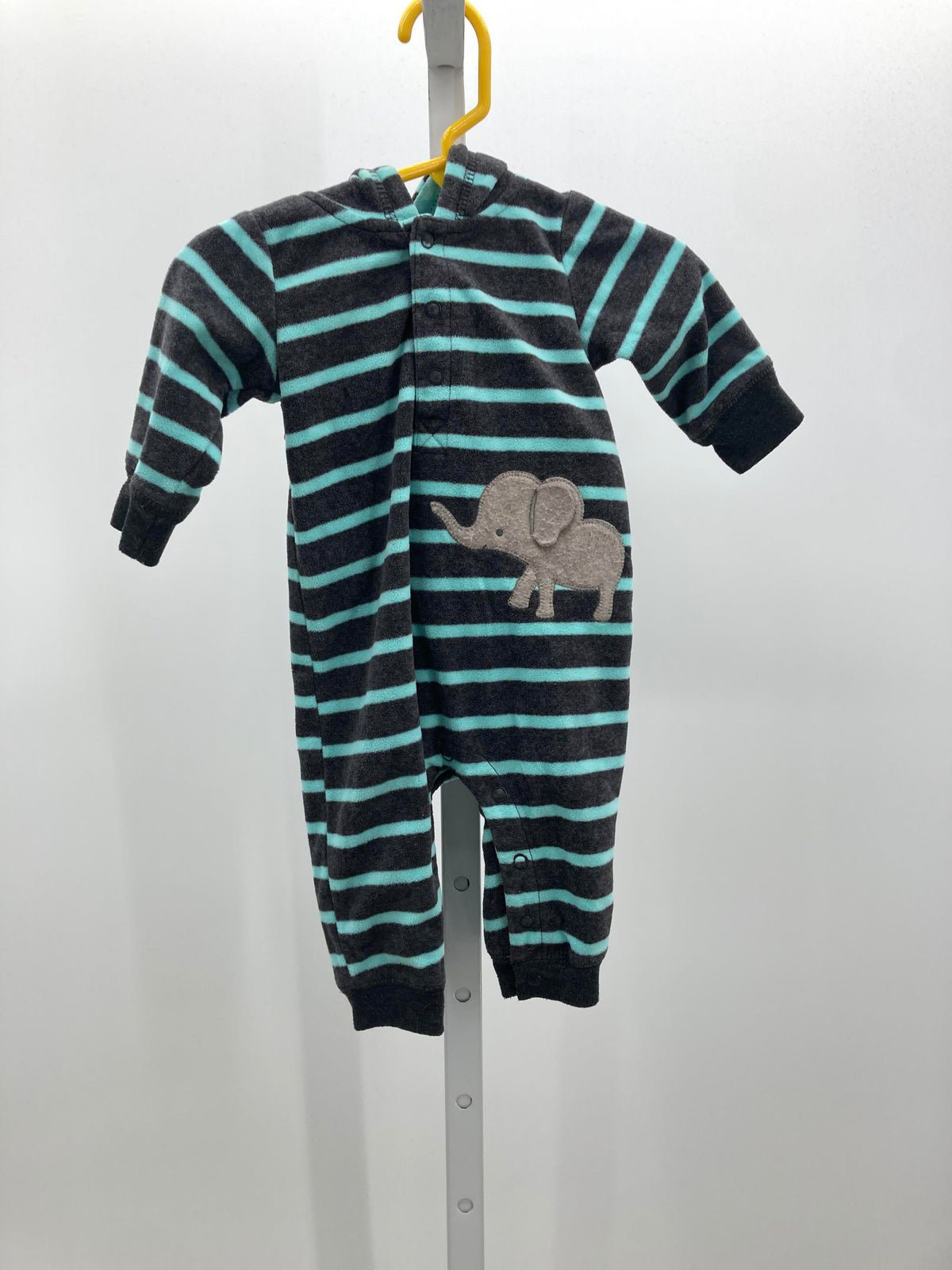 HOODED BLUE STRIPES