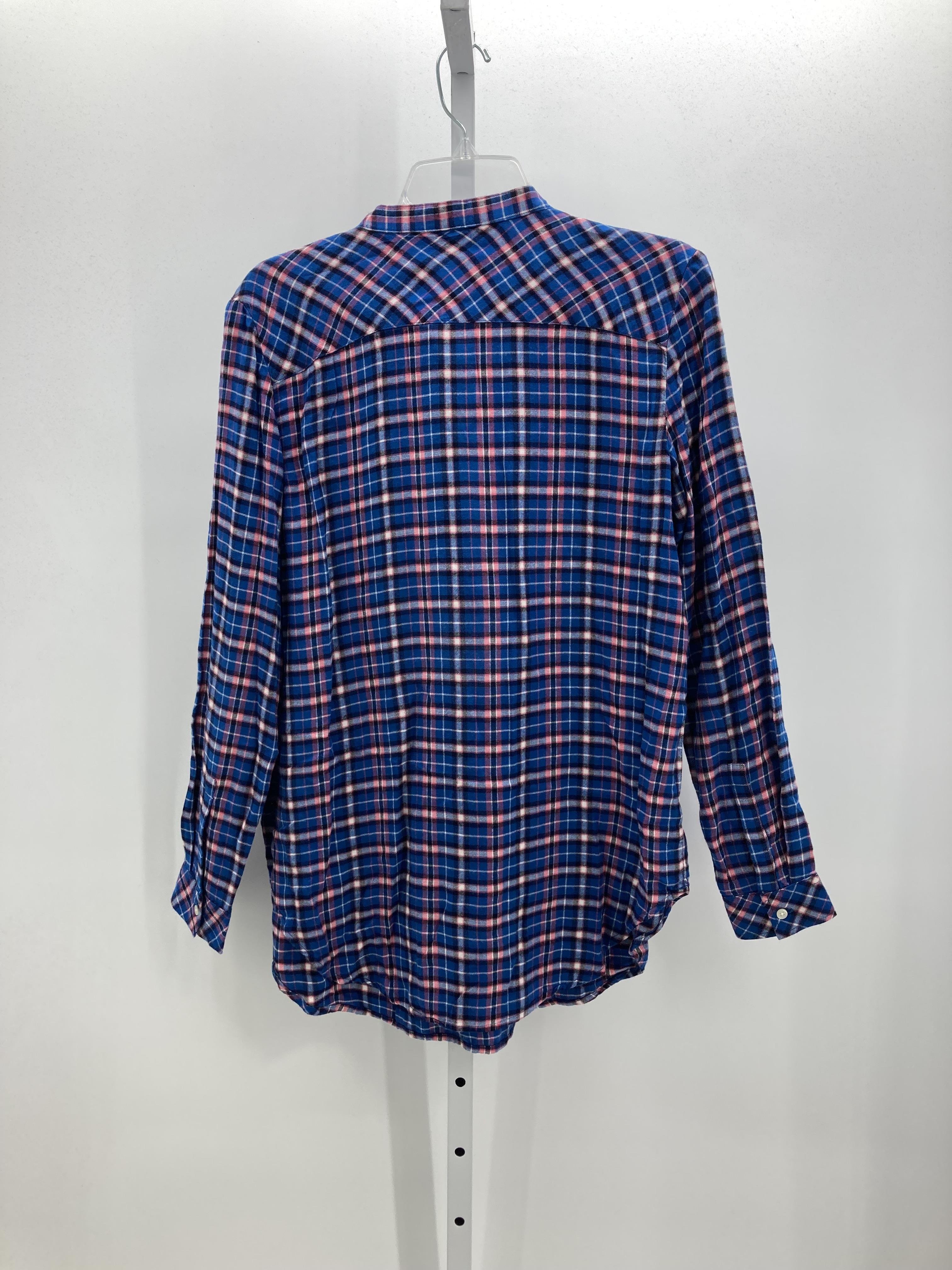 Gap Blue Size Small Maternity Long Sleeve Shirt