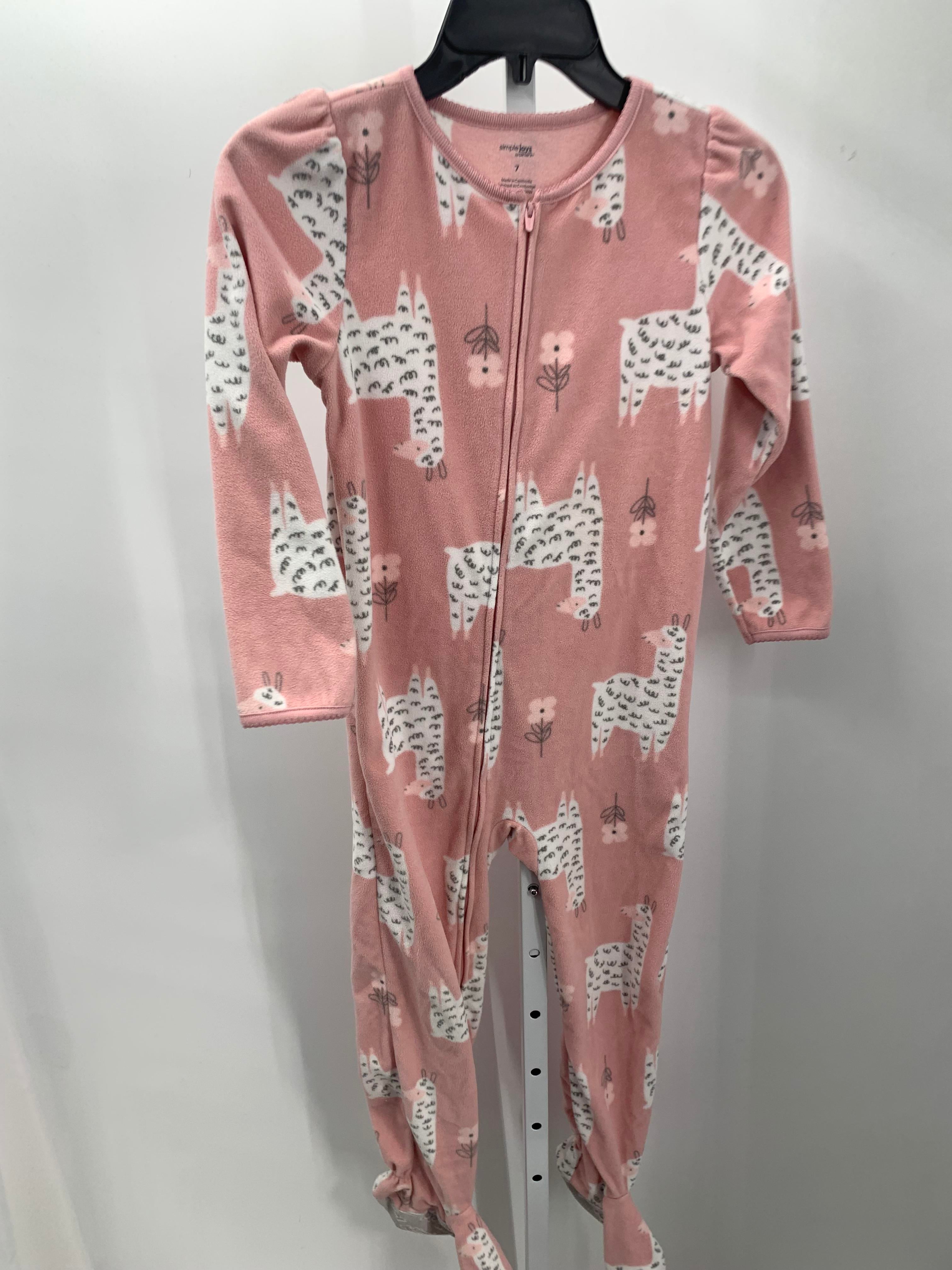 Simple Joys Size 7 Girls Sleeper