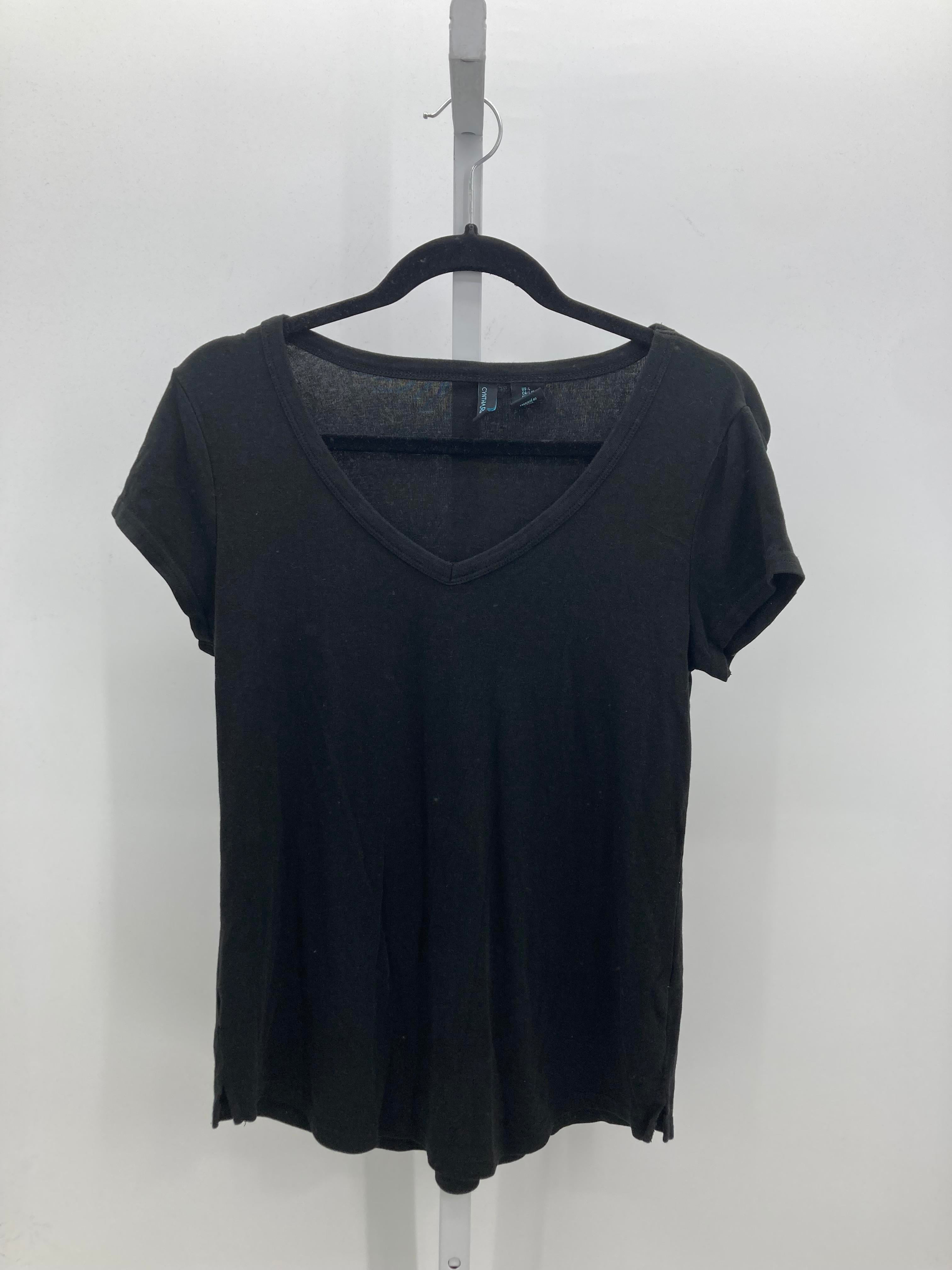 Cynthia Rowley Size Large Misses Short Sleeve Shirt