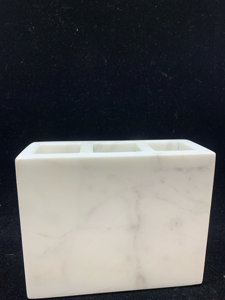 MARBLE TOOTHBRUSH HOLDER.