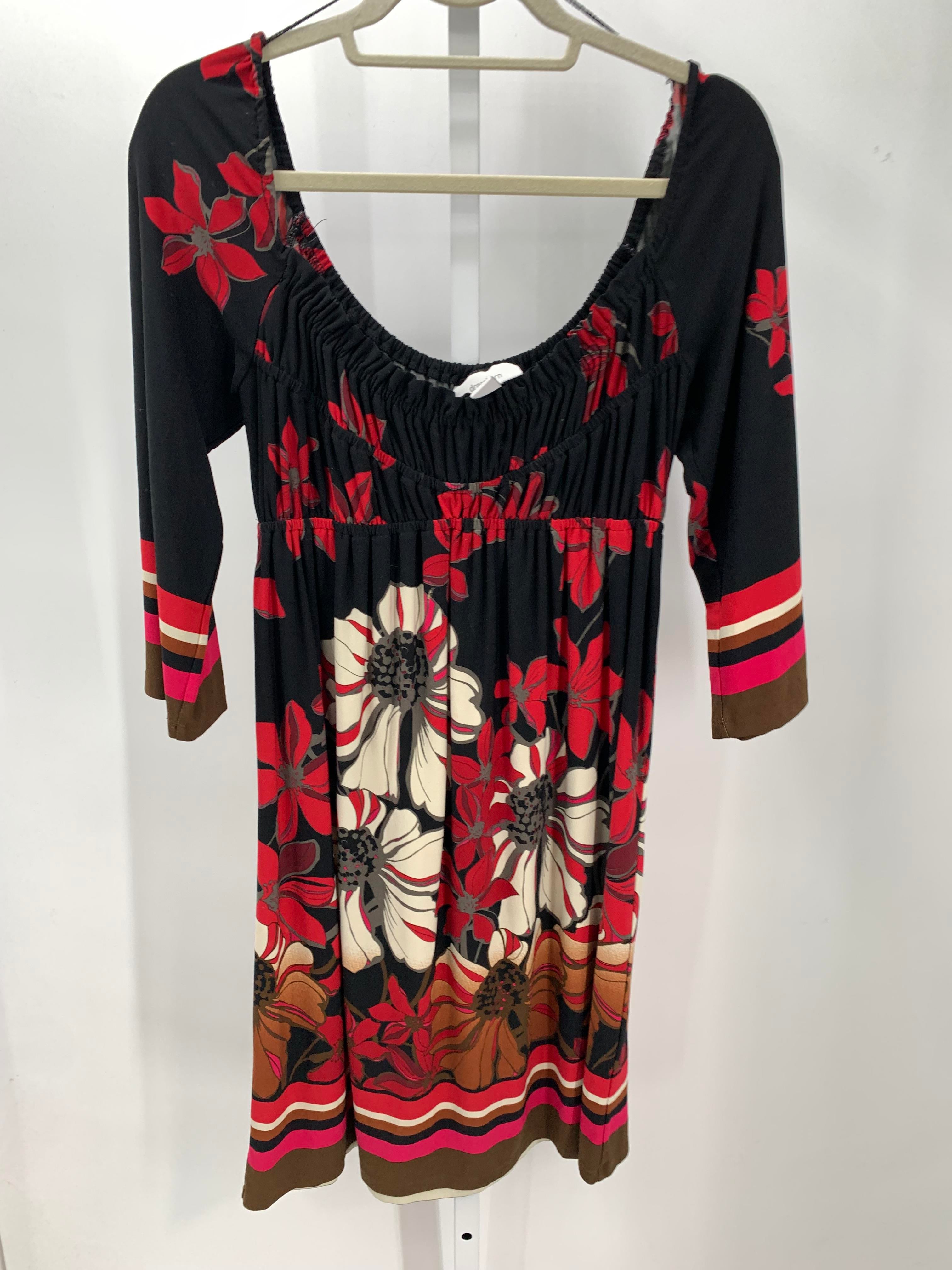 Dress Barn Size 6 Misses Long Sleeve Dress