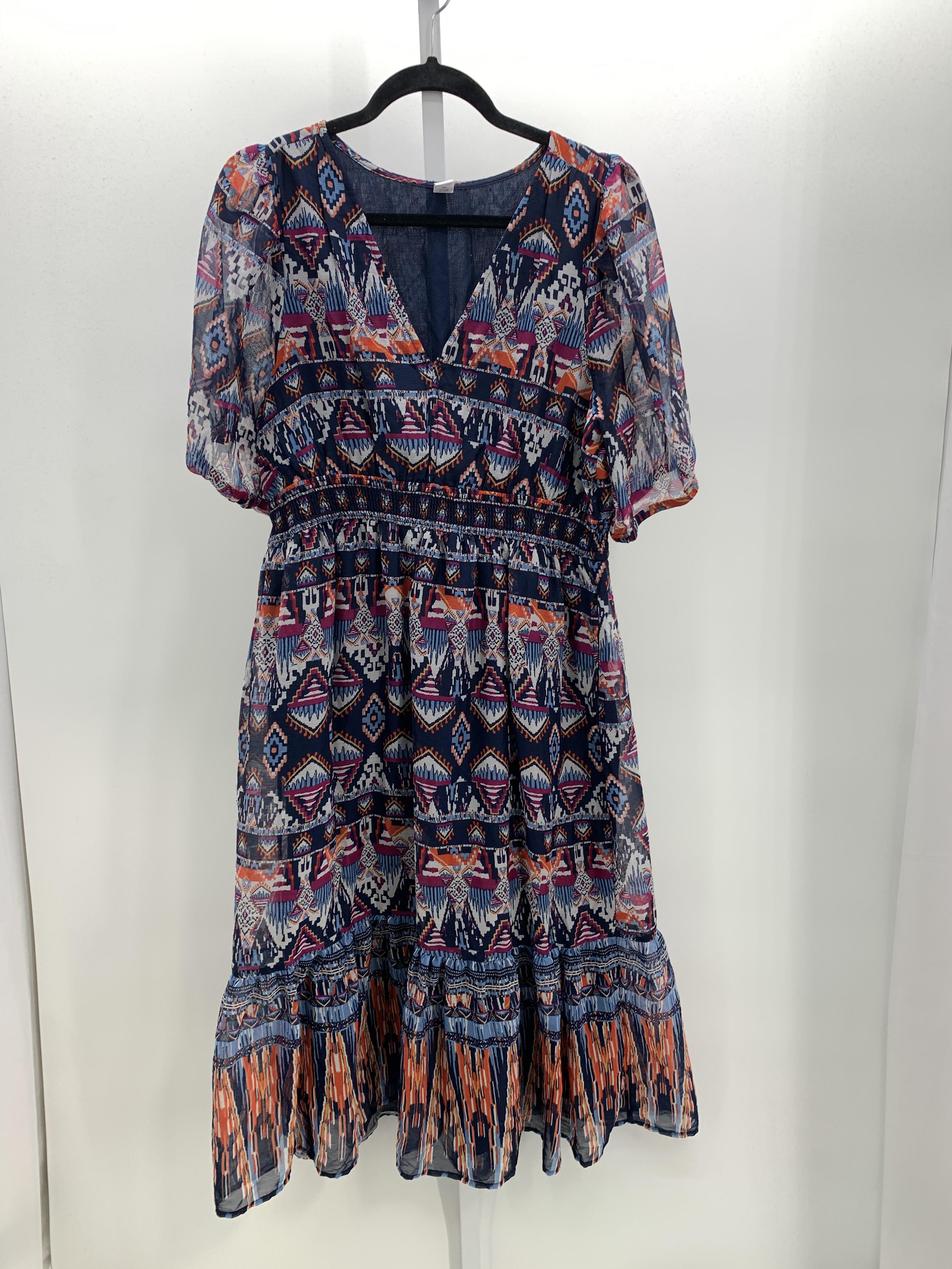 Old Navy Size Large Misses Short Sleeve Dress