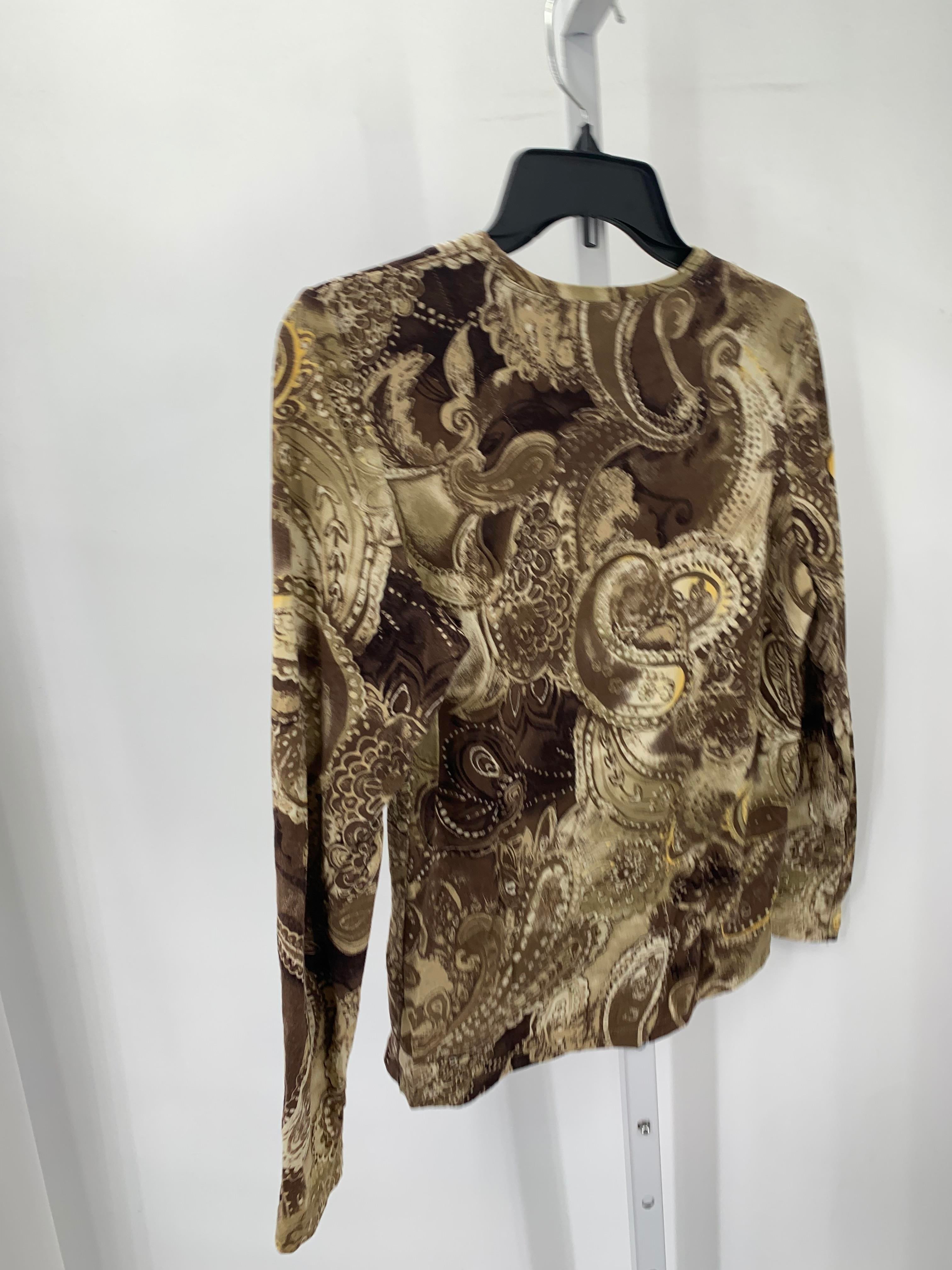 Chico's Size X Small Misses Long Sleeve Shirt