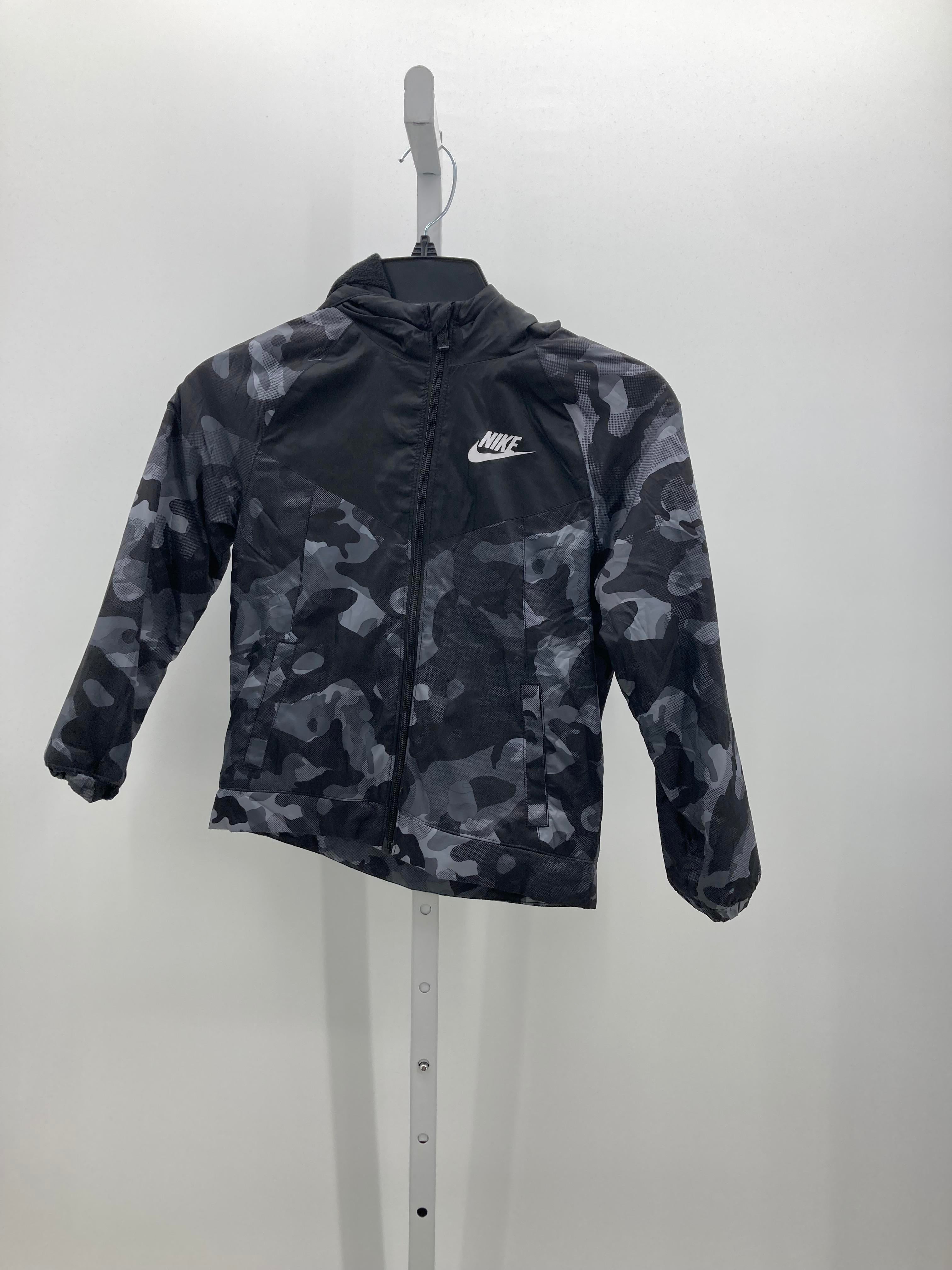 GREY CAMO HOODED ZIP