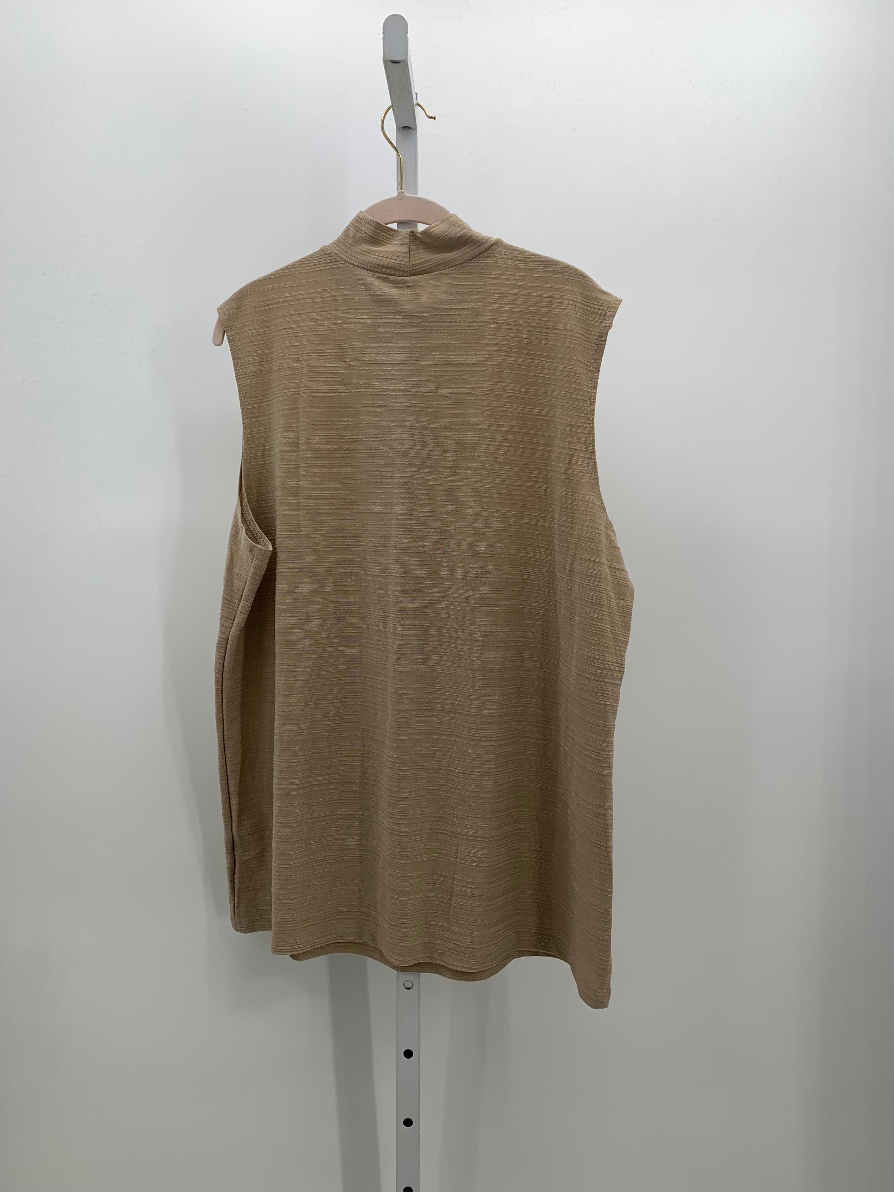 Dress Barn Size 3X Womens Sleeveless Shirt