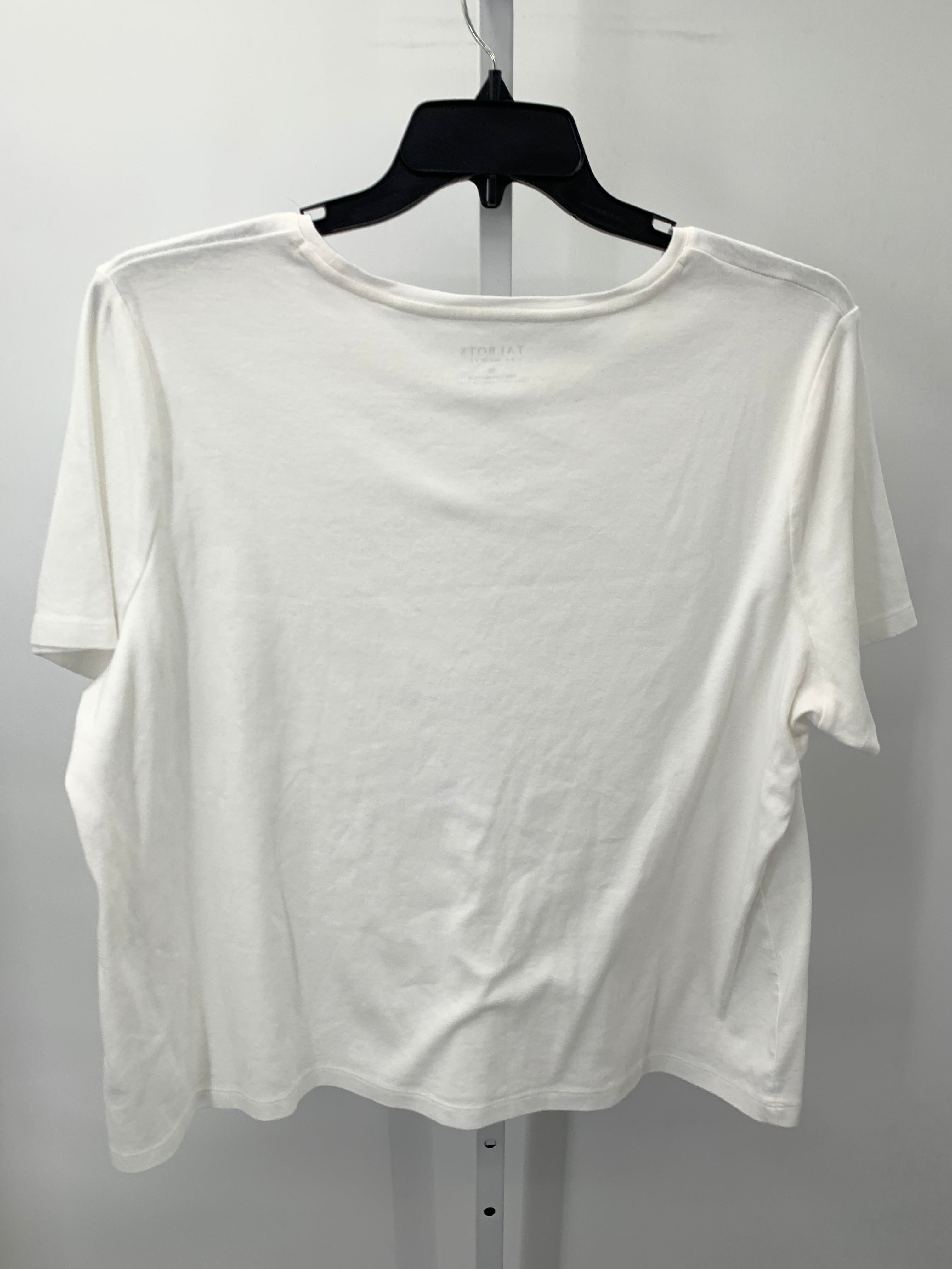 Talbots Size 3X Womens Short Sleeve Shirt